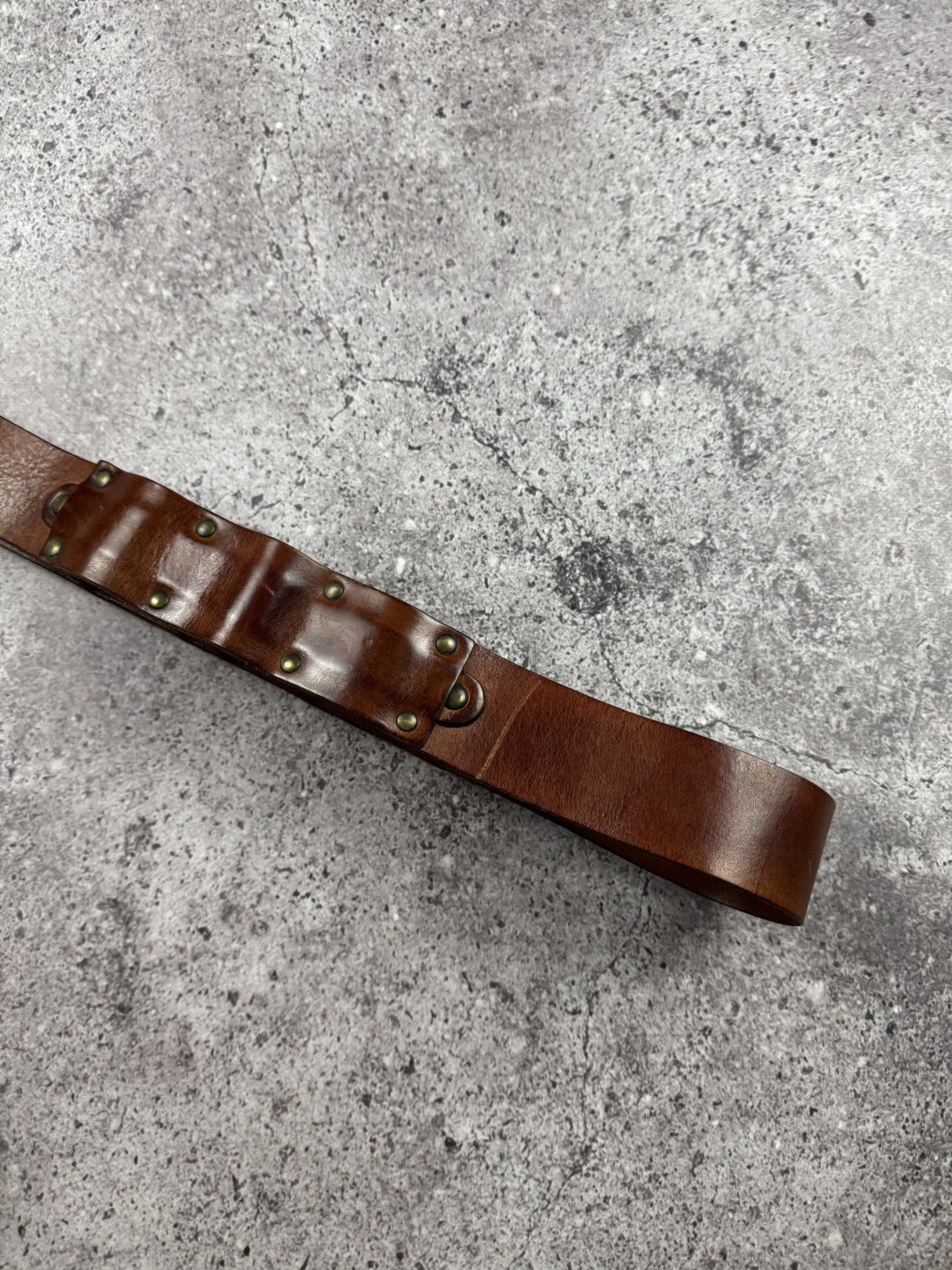 小物 00s diesel leather design belt archive Diesel Men Rare Item