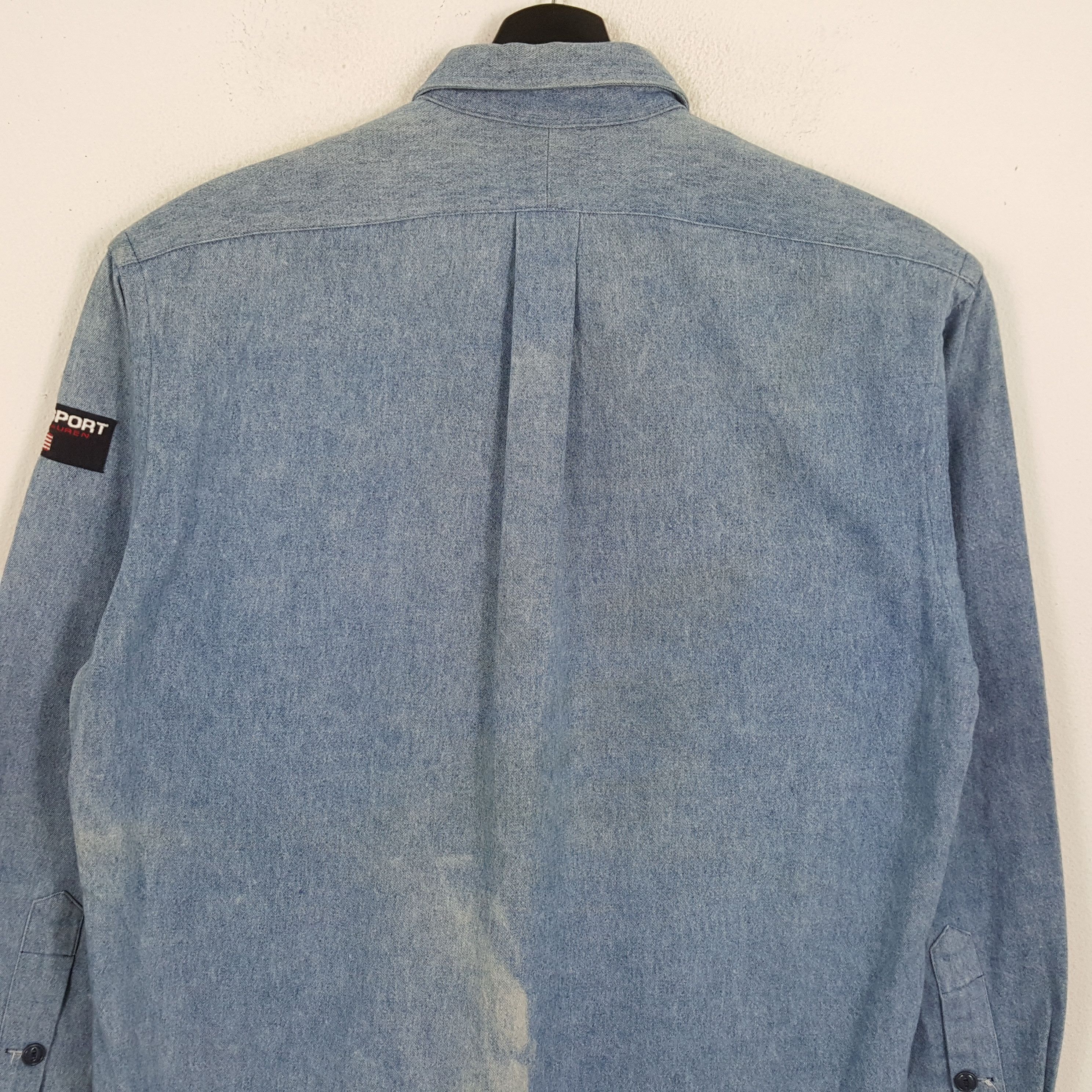 POLO SPORT RALPH LAUREN Double Pocket Rare Design Shirt