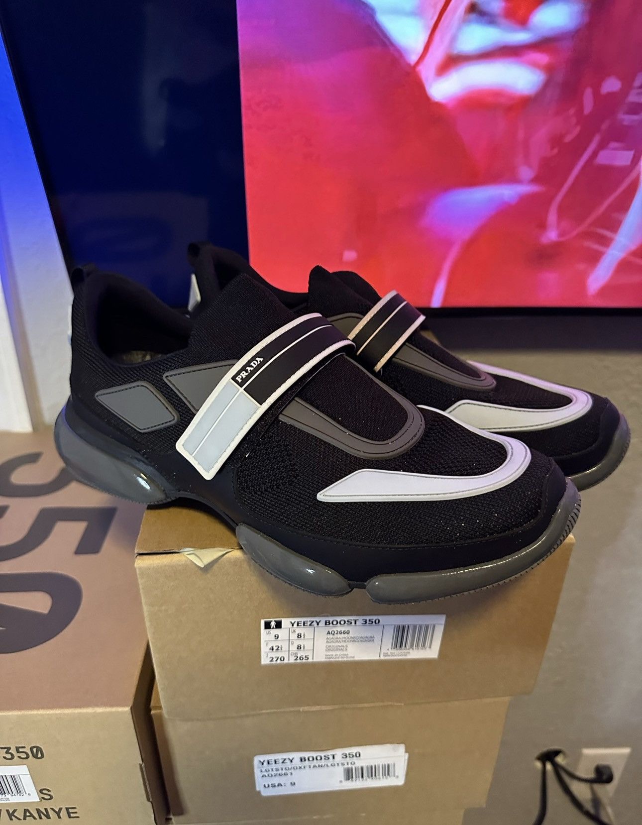 PRADA CLOUDBUST TRAINER