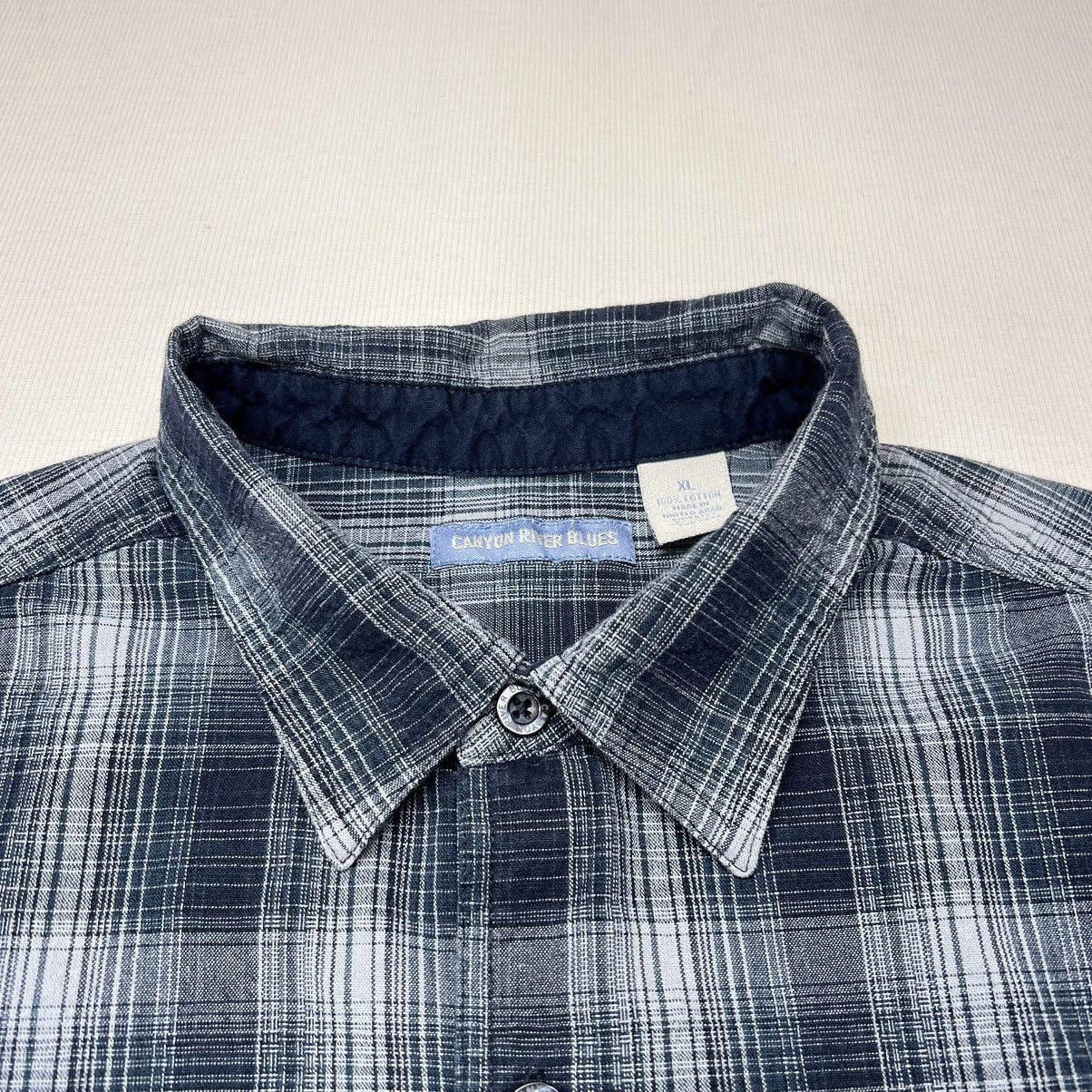 Other Canyon River Blues Shirt Blue Plaid Button Up Short Sleeve Size US XL / EU 56 / 4 - 4 Thumbnail