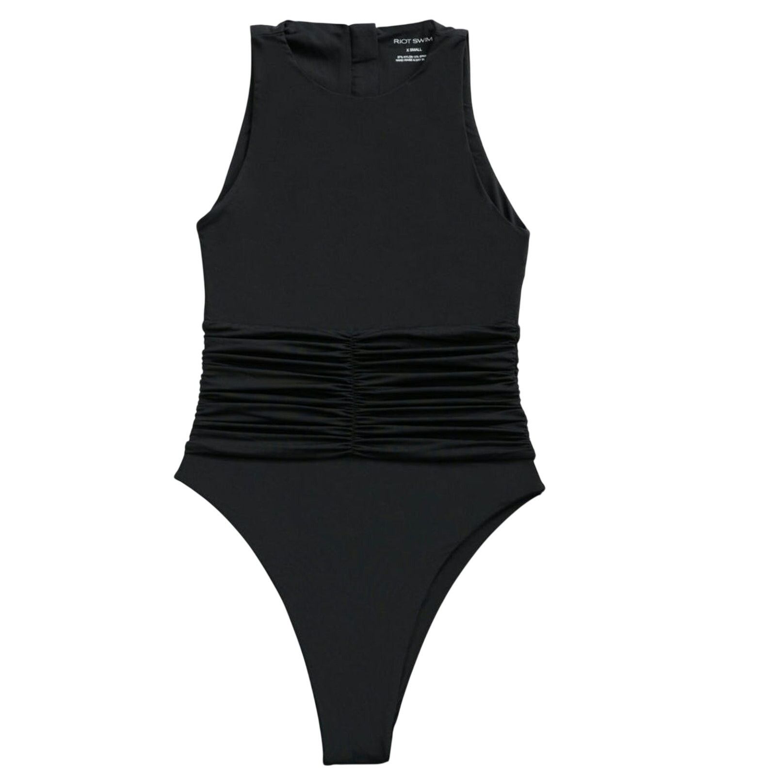 Anthropologie × Beach Riot New RIOT Jace One-Piece Swimsuit $150 SMALL US 2/4 Black Size S / US 4 / IT 40 - 5 Thumbnail