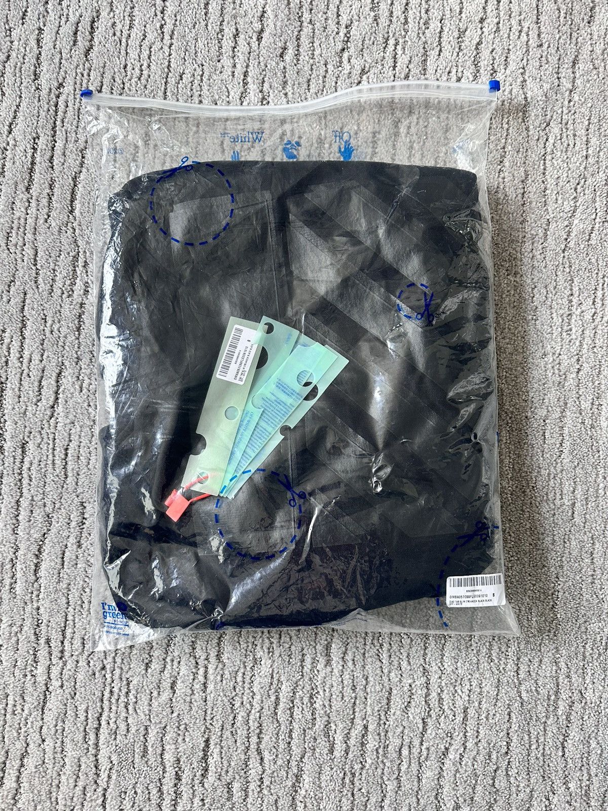 Off-White Off White Diagonal Tab Crew-Neck Sweatshirt - US Mens Small Size US S / EU 44-46 / 1 - 12 Thumbnail
