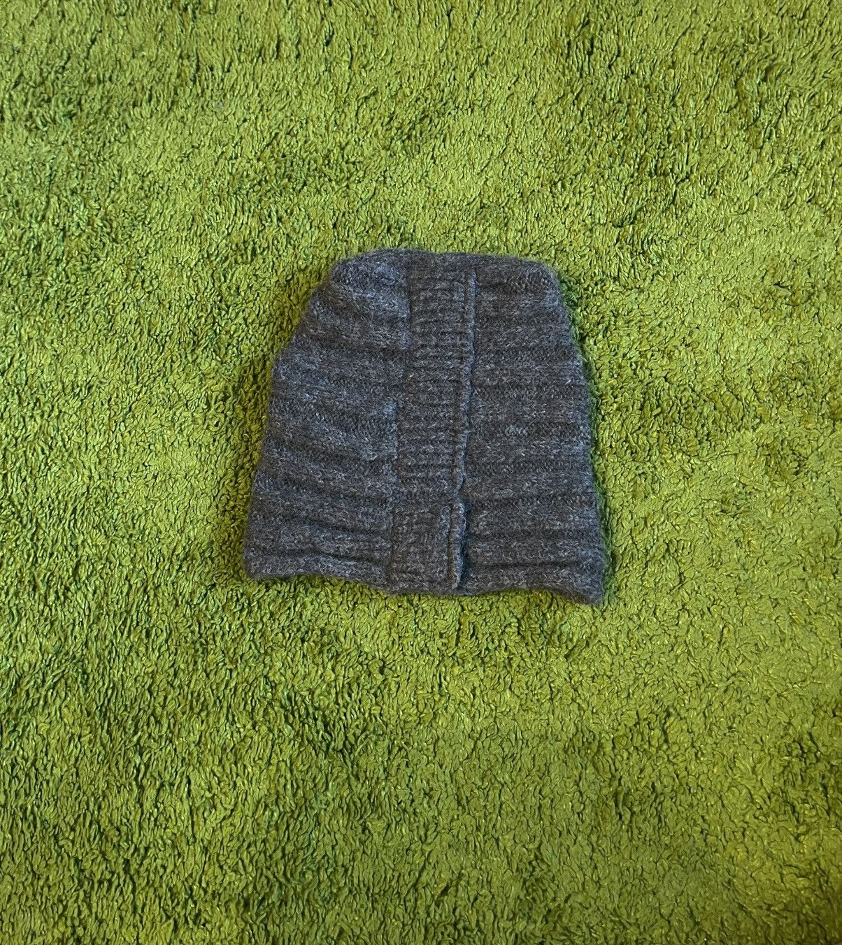 Isabel Benenato Isabel Benenato avant garde mohair alpaca blend ribbed hat Size ONE SIZE - 8 Thumbnail