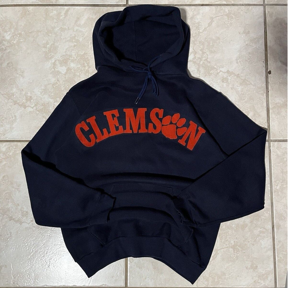 Russell Athletic Vintage 1970s Russell Clemson University Hoodie Med Size M / US 6-8 / IT 42-44 - 1 Thumbnail