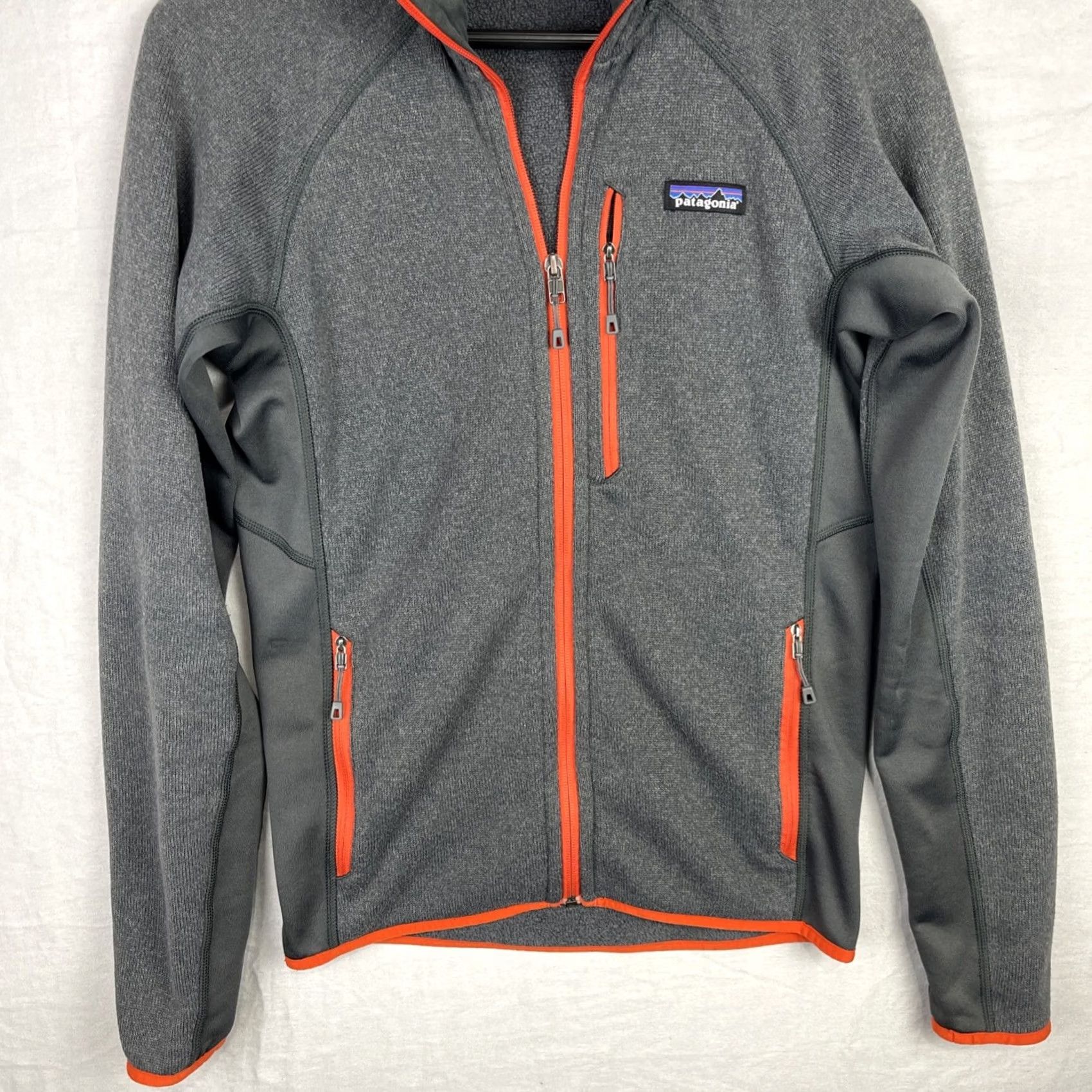 Patagonia Patagonia Better Sweater Jacket Mens XS Gray Orange Zip Size US XS / EU 42 / 0 - 4 Thumbnail