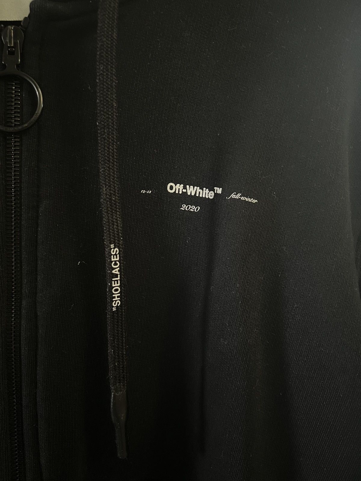 Off-White OFF-WHITE Back Photo Print Two-Piece Hoodie Black Size US S / EU 44-46 / 1 - 4 Thumbnail