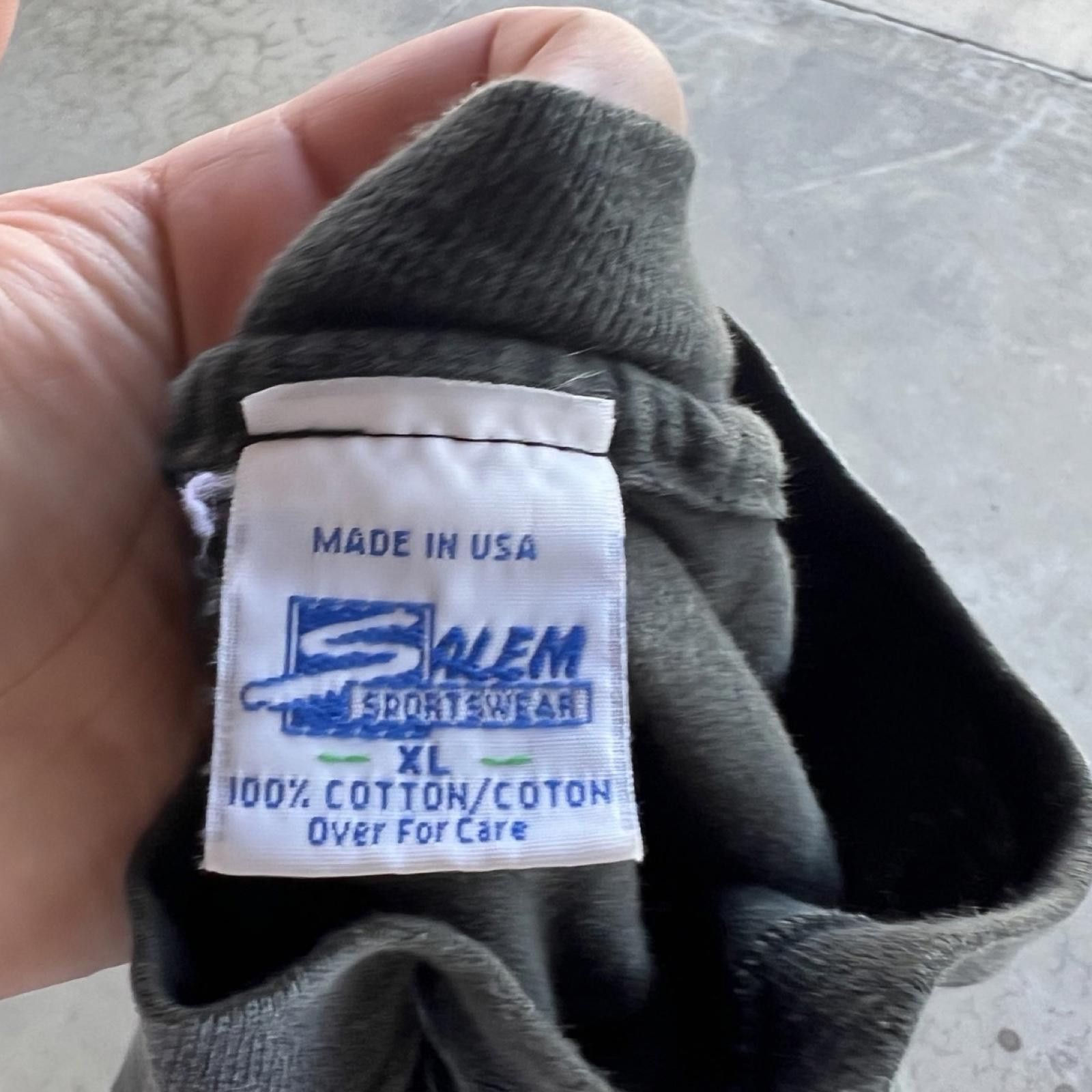 Salem Sportswear 90s Dallas Cowboys Shadow Tee Vintage Rare Size US XL / EU 56 / 4 - 7 Thumbnail