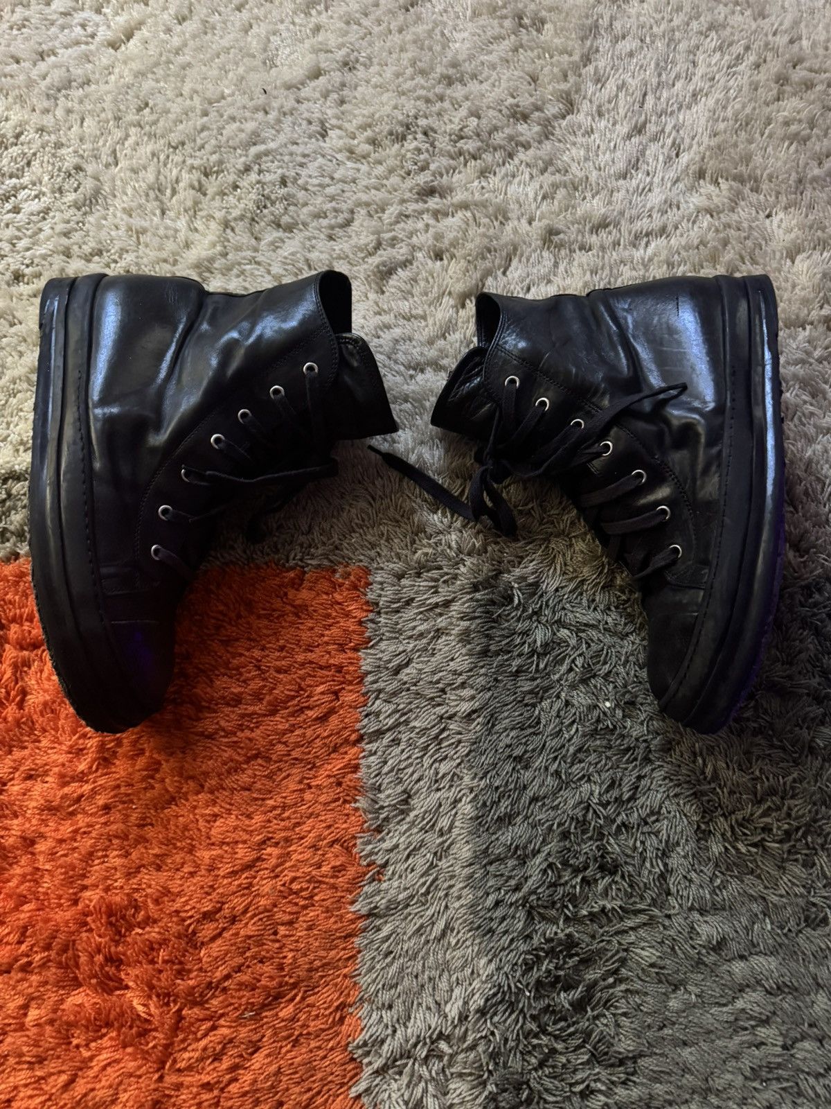 Rick Owens rick owen’s fw09 crust ramones Size US 10.5 / EU 43-44 - 2 Thumbnail