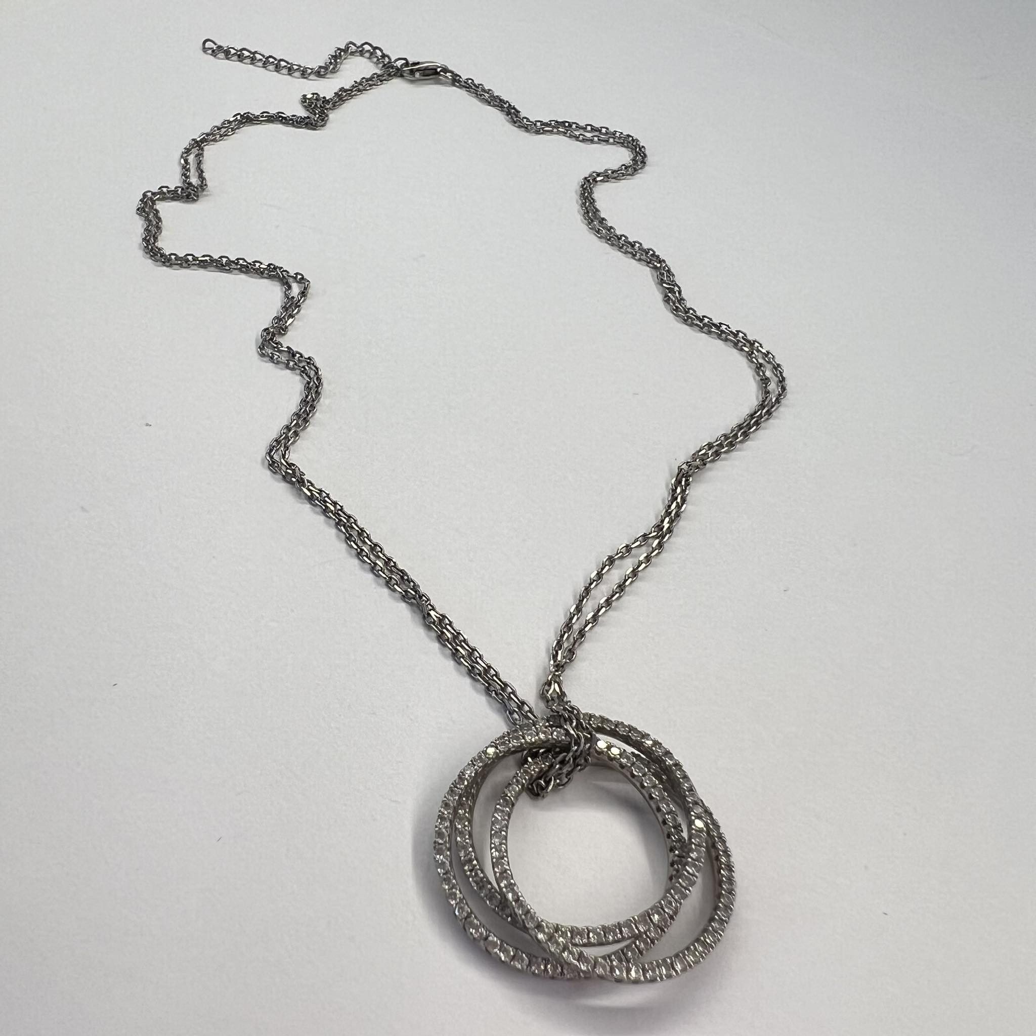 Vintage Vintage Sterling Silver 925 Chain Necklace Pendant Italy 8gr Size ONE SIZE - 5 Thumbnail