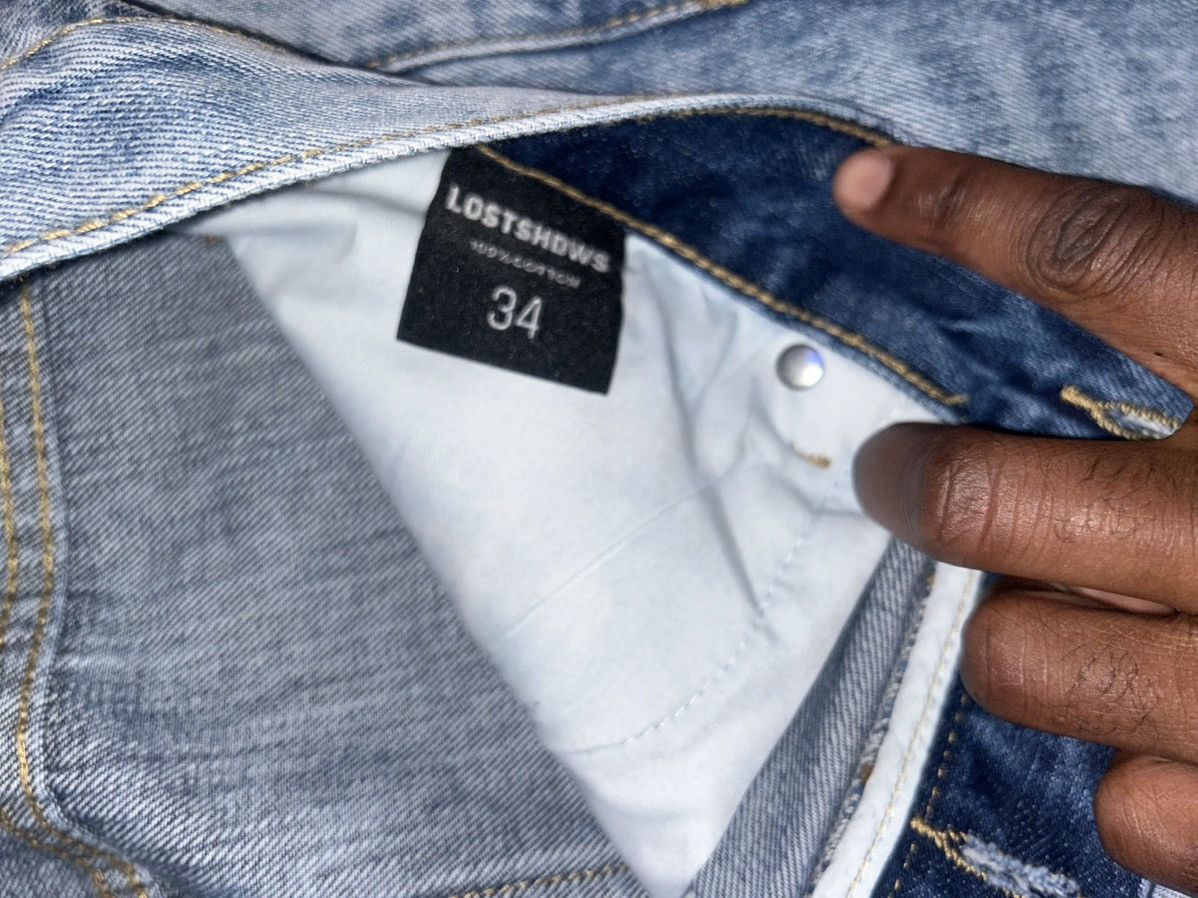 LOSTSHDWS Lost Shdws Blue Denims Size US 34 / EU 50 - 4 Thumbnail