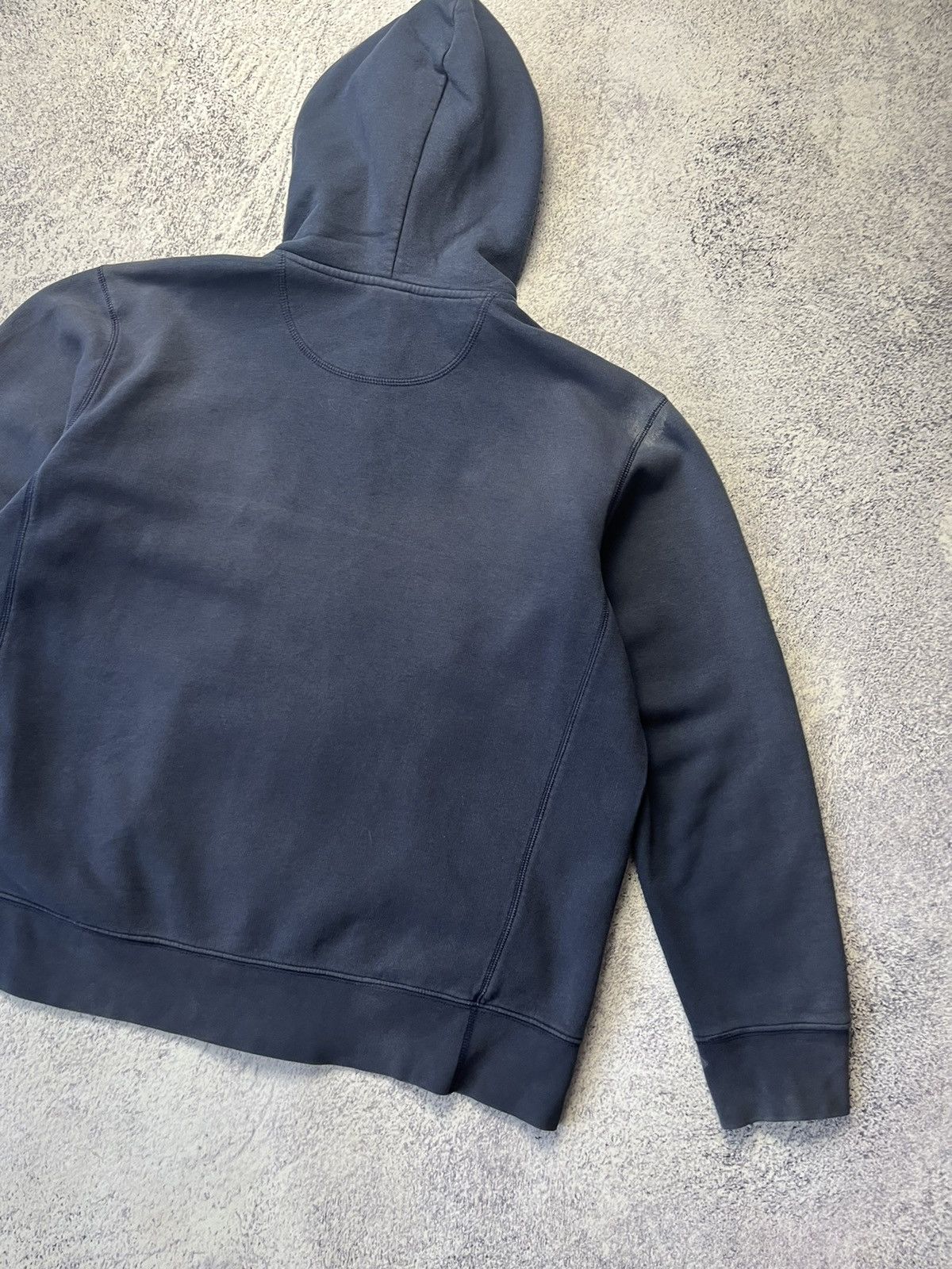 Nike Vintage Nike Distressed Zip Up Hoodie Swoosh Drill Size US L / EU 52-54 / 3 - 25 Thumbnail