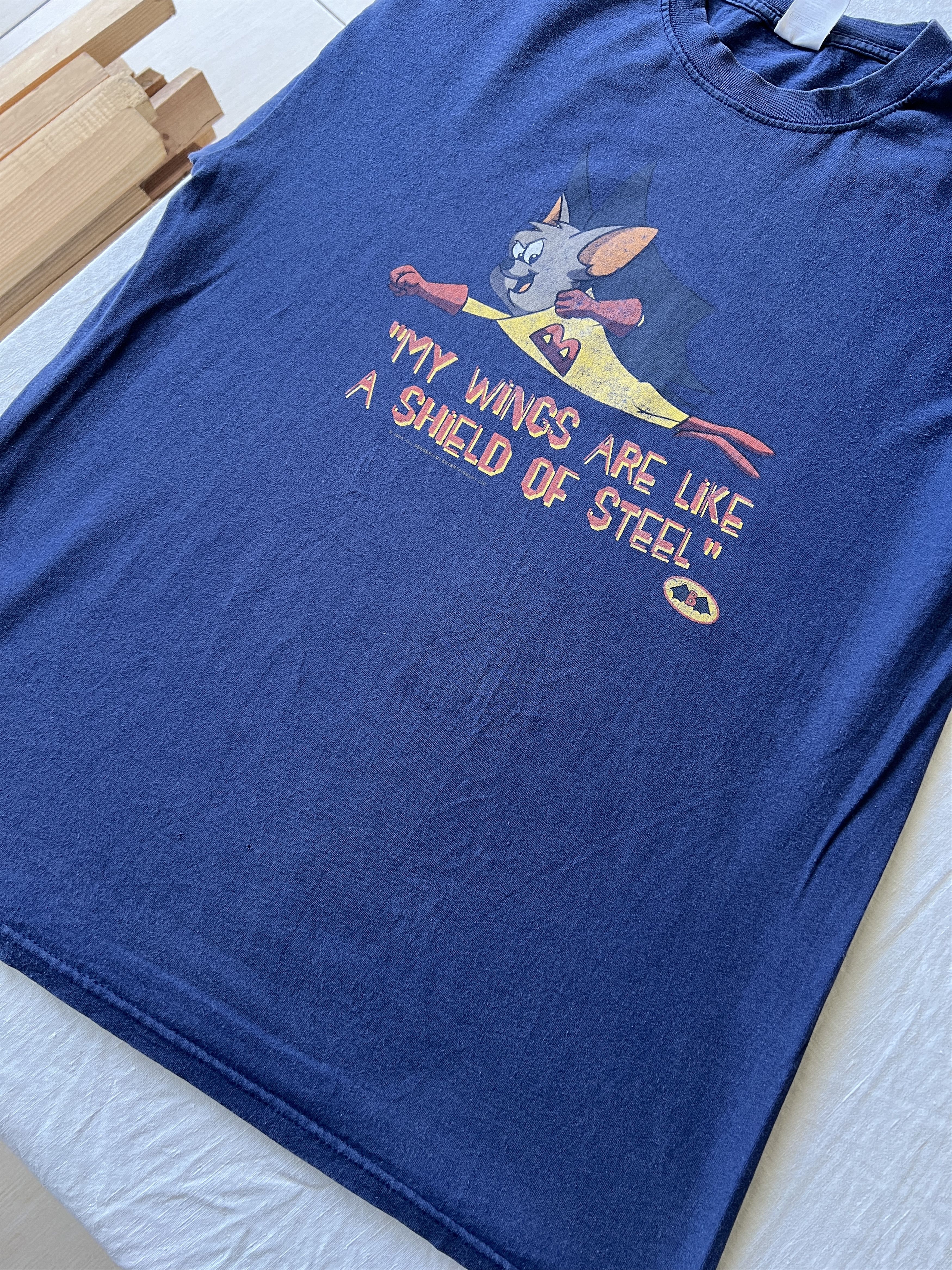 Cartoon Network Vintage 2004 Batfink Cartoon Movie T-shirt Size US M / EU 48-50 / 2 - 8 Thumbnail