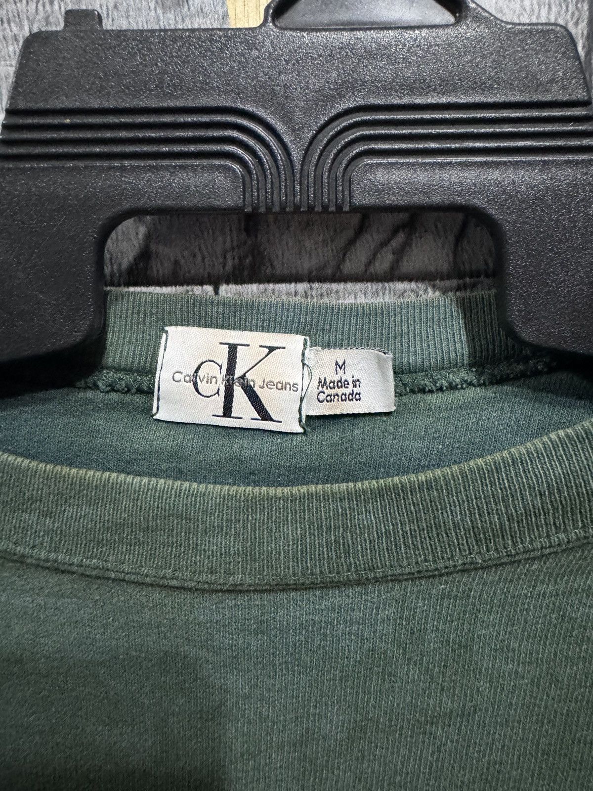 Calvin Klein Vintage Calvin Klein Sweatshirt embroidery M fit XL Size US XL / EU 56 / 4 - 3 Thumbnail