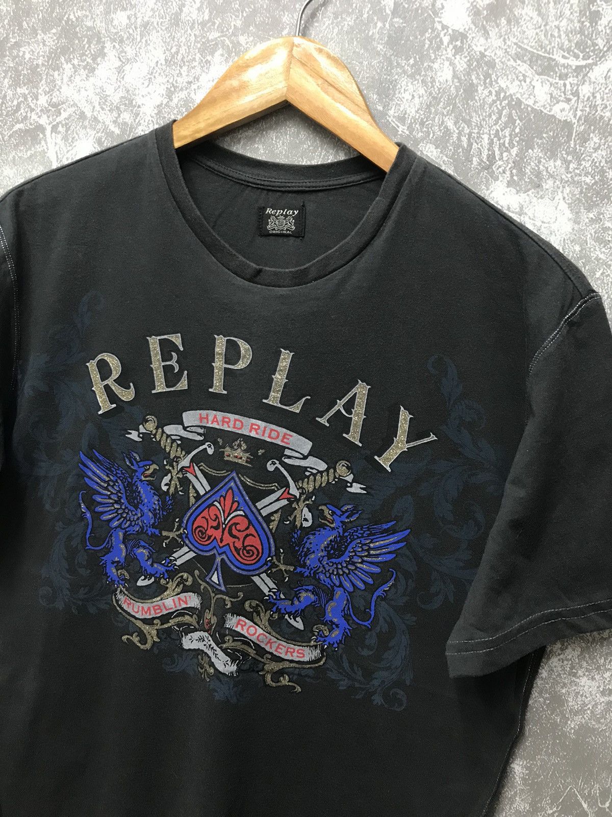 Affliction Replay Affliction Swords Y2K Graphic Tee Size US M / EU 48-50 / 2 - 4 Thumbnail