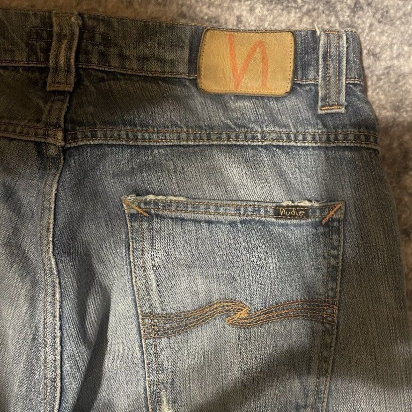 Nudie Jeans Nudie Jeans Ripped Distressed W32 L34 Regular ALF Vintage Size US 32 / EU 48 - 6 Thumbnail