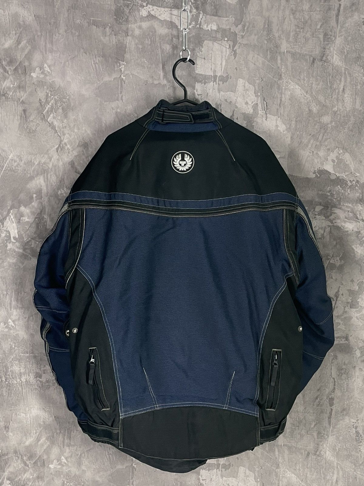 Belstaff Vintage 90s Belstaff Nylon Motorcycle Biker Jacket Size US XL / EU 56 / 4 - 8 Thumbnail