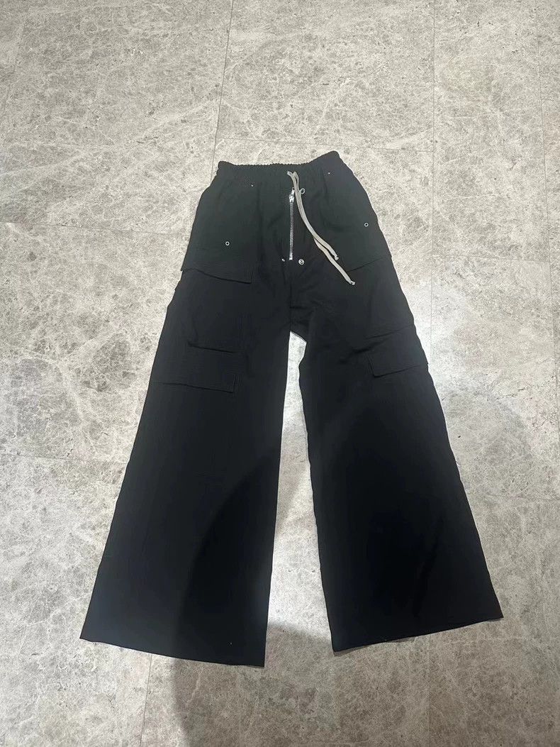 Rick Owens Rick Owens 24 Bela Cargo Pants - dmc Size US 31 - 1 Thumbnail