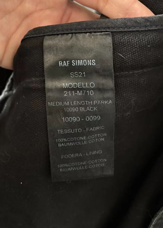 Raf Simons Raf simons 21ss locomotive medal washed to make