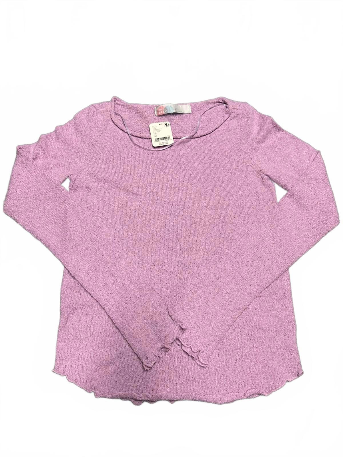Designer FP Beach Lilac Long Sleeve Top - XS Size XS / US 0-2 / IT 36-38 - 1 Thumbnail
