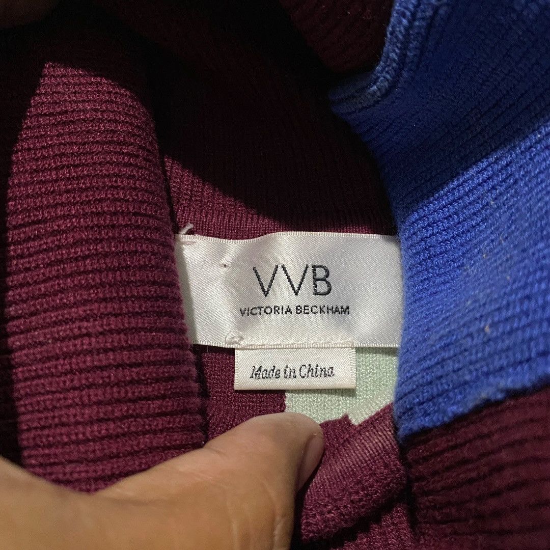 Victoria Beckham Victoria beckham wide stripe knitted turtleneck jumper Size M / US 6-8 / IT 42-44 - 5 Thumbnail