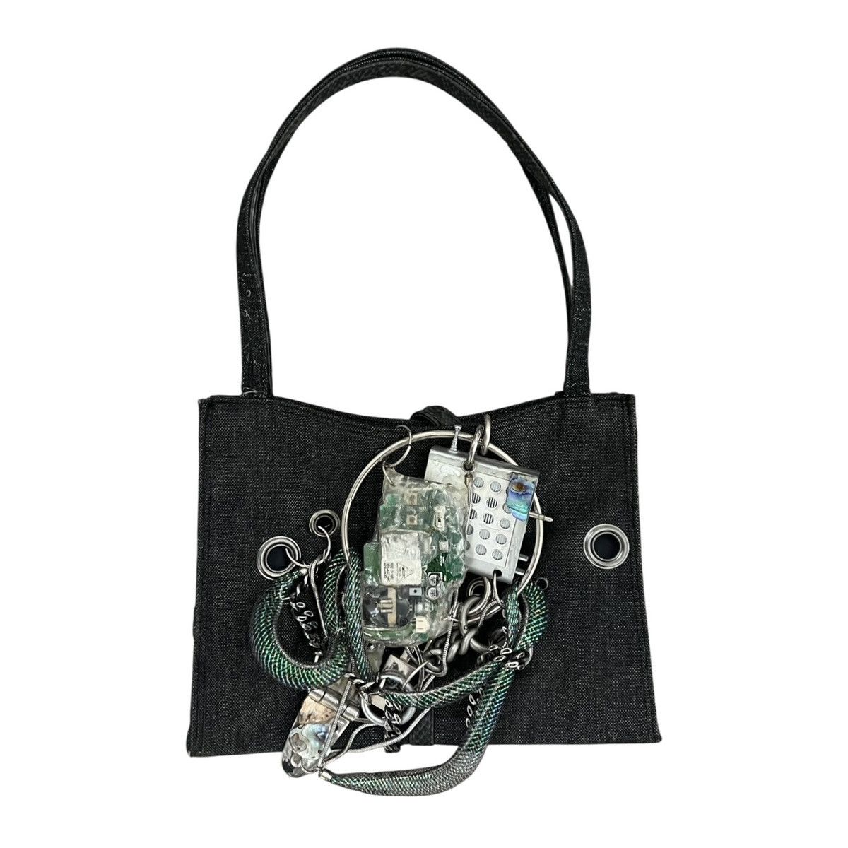 Japanese Brand Eqeqpe vascom cyber hand bag Size ONE SIZE - 1 Preview