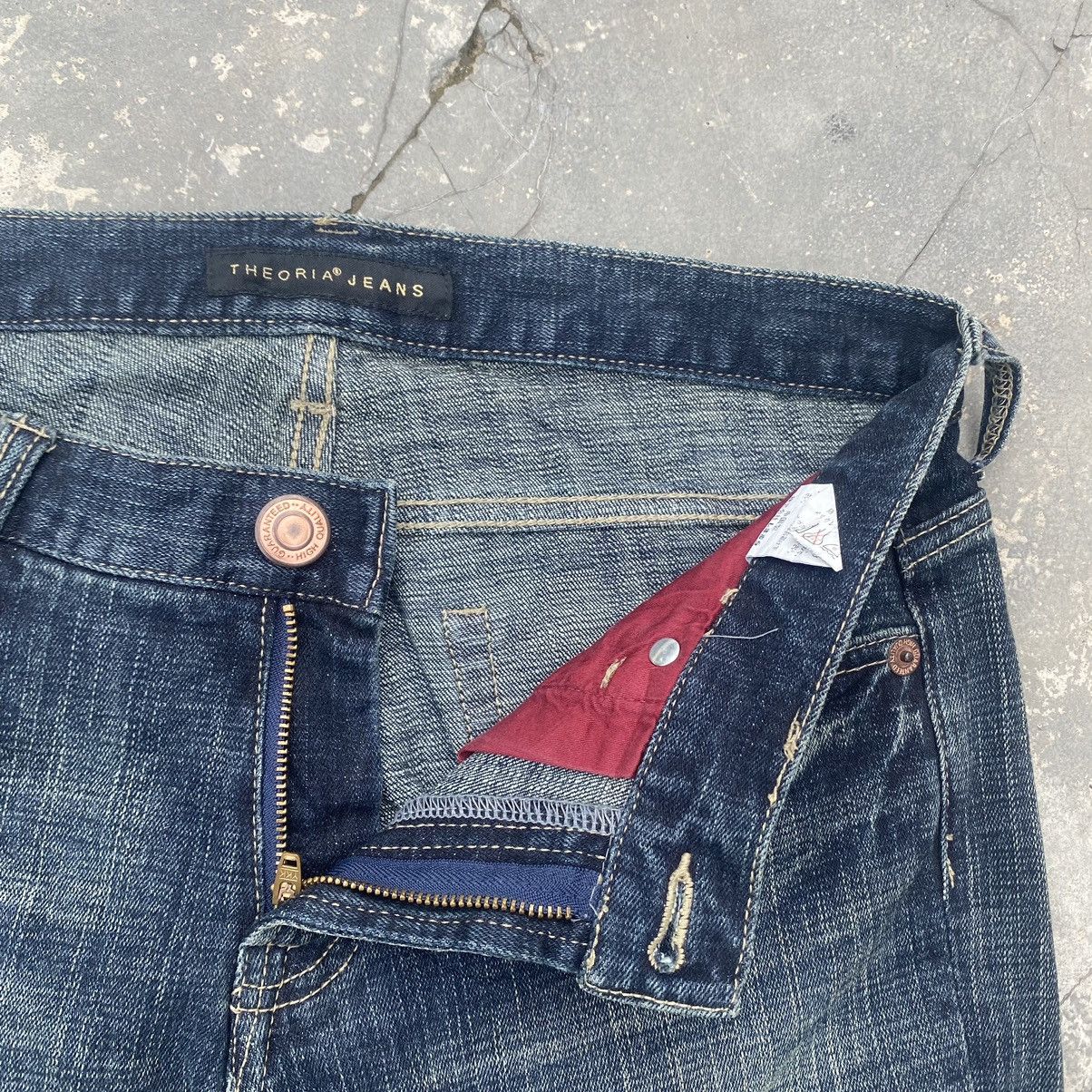Japanese Brand 🔥THEORIA JEANS🔥 stretchable flare Size US 31 - 6 Thumbnail