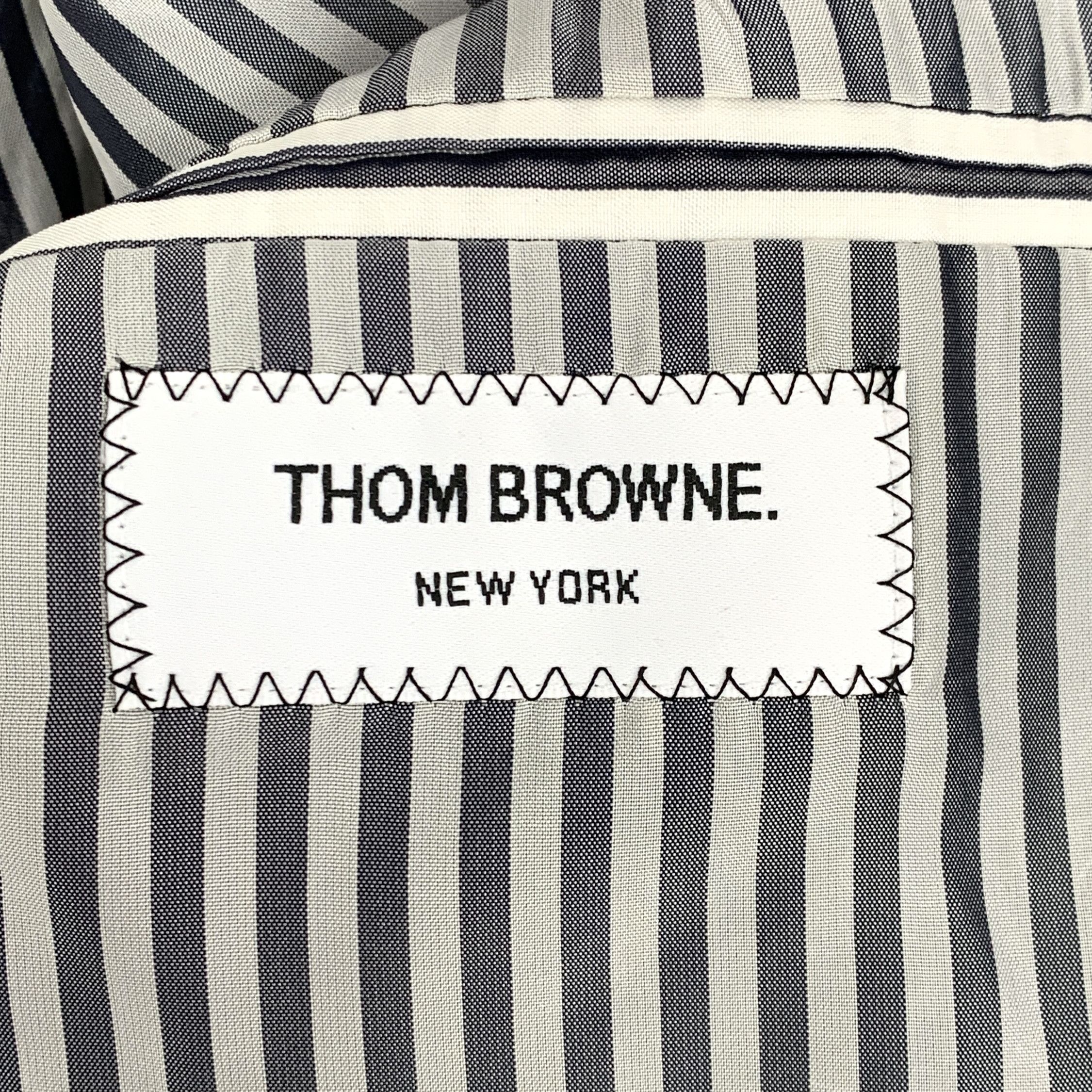 Thom Browne Thom Browne Colorblock Wool Blazer (Size 1) Size 40R - 2 Thumbnail
