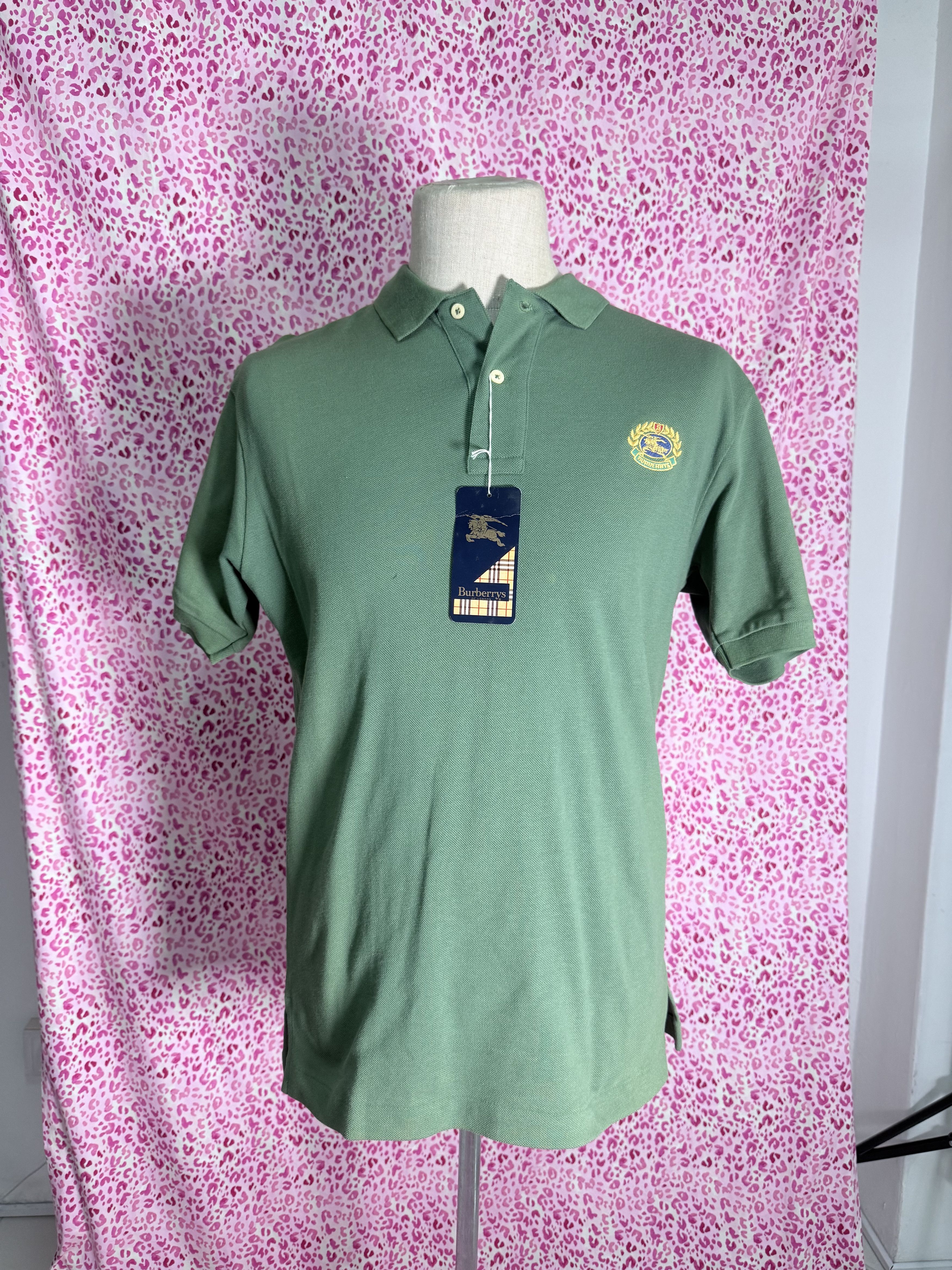 Burberry Burberrys 90s Vintage Polo Size US XL / EU 56 / 4 - 1 Thumbnail