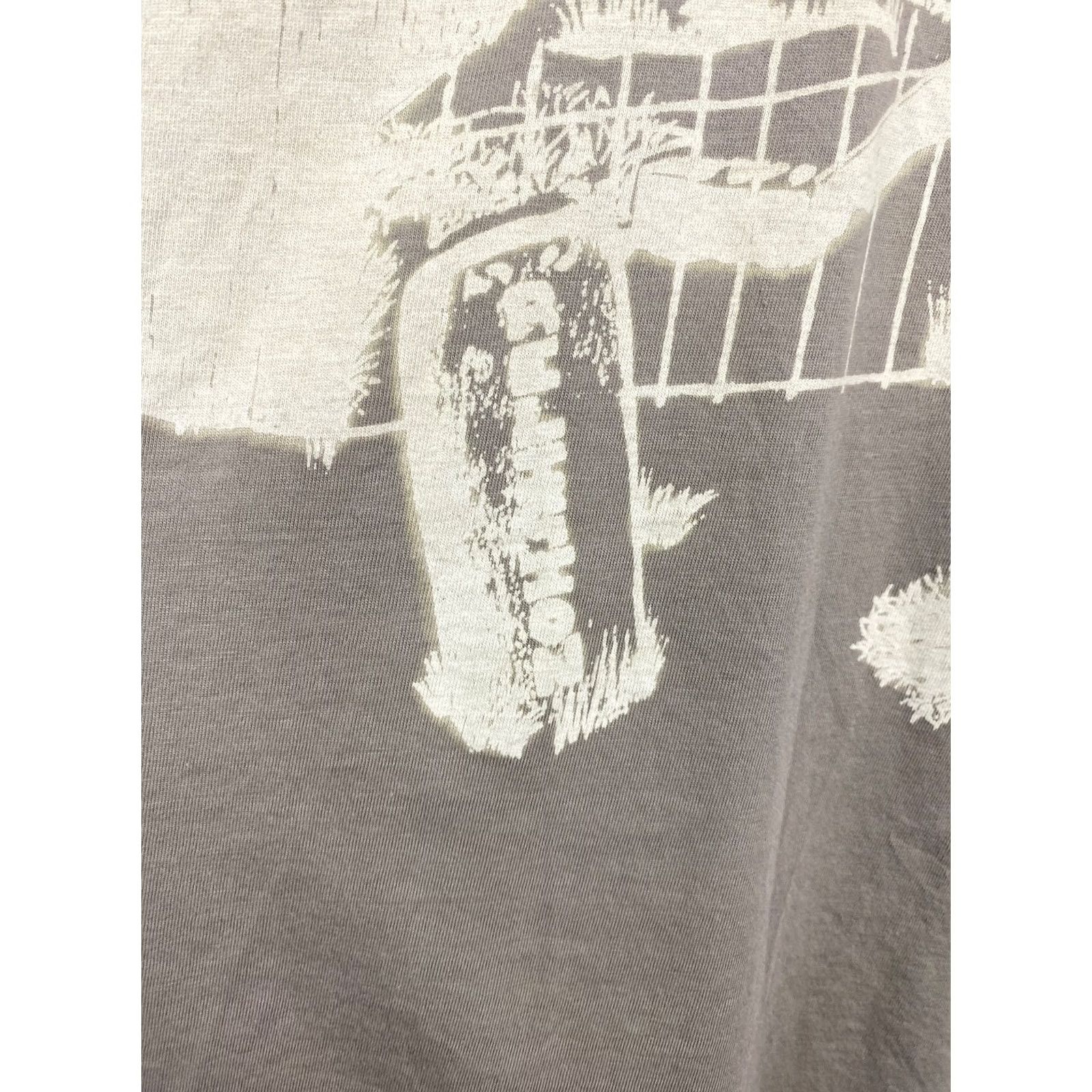 Vintage Avante Garde Handmade 20151735 Religion Till I Die T-Shirt M Beige Men VINTAGE? Size US M / EU 48-50 / 2 - 6 Thumbnail