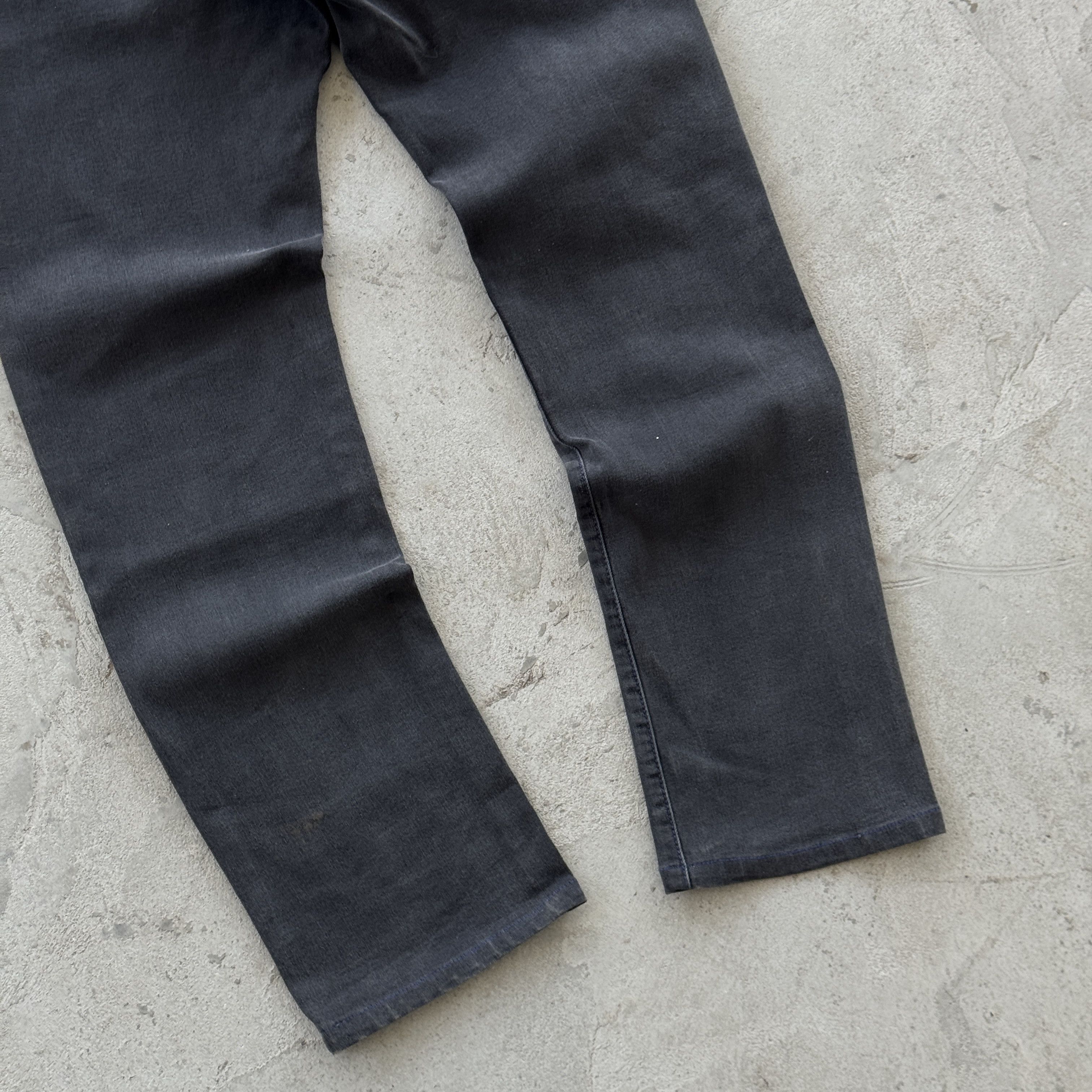Loro Piana Loro Piana Slim Fit Distressed Grey Jeans Made In Italy W33 Size US 33 - 16 Thumbnail