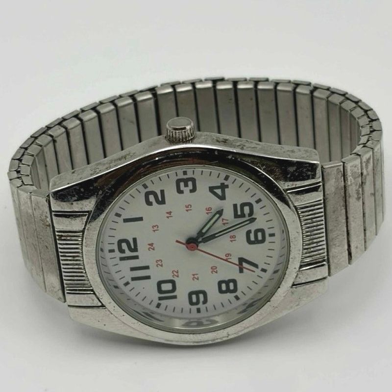 Other Silver Retro Men’s Watch Size ONE SIZE - 3 Thumbnail