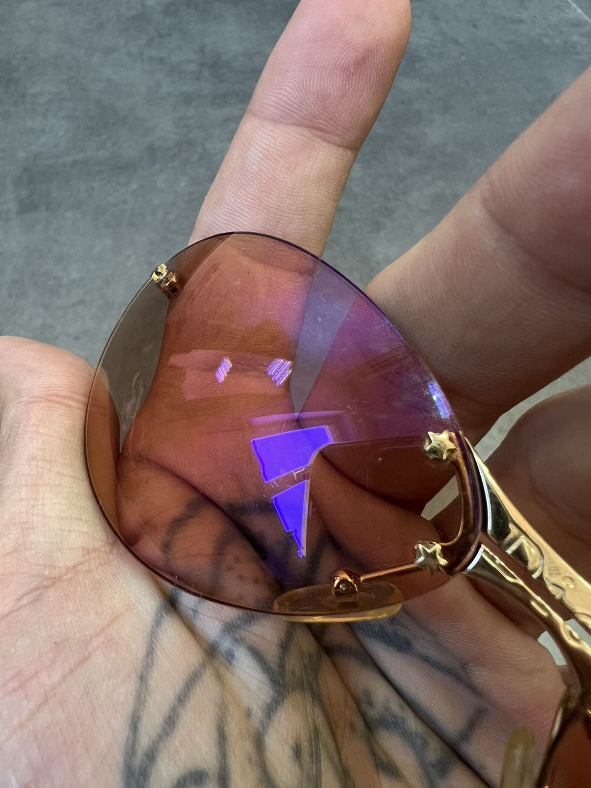 Dior Dior starlight iconic logo y2k coquette core sunglasses Size ONE SIZE - 4 Thumbnail