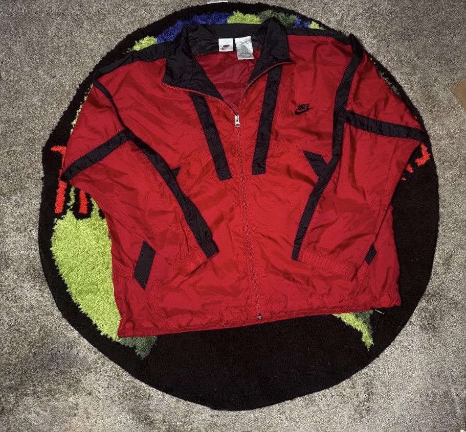 Nike RARE Thriller Style Nike Windbreaker Size US M / EU 48-50 / 2 - 1 Thumbnail
