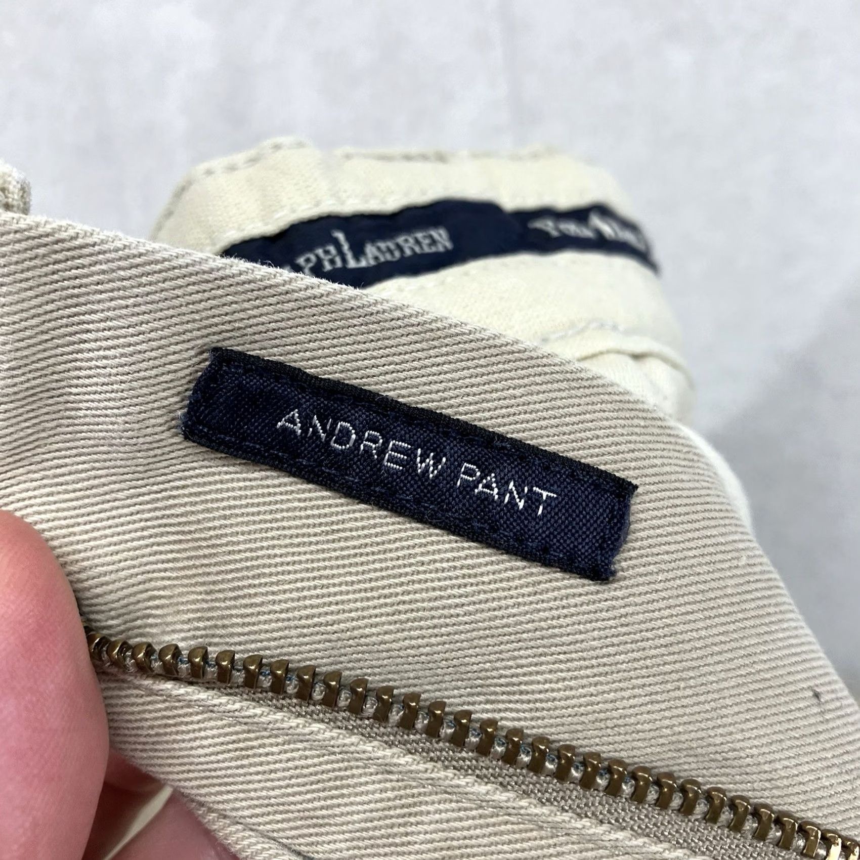 Polo Ralph Lauren VINTAGE Polo Ralph Lauren Andrew Pant Chino Beige 90s Mens Regular 35x31 Pants Size US M / EU 48-50 / 2 - 3 Thumbnail