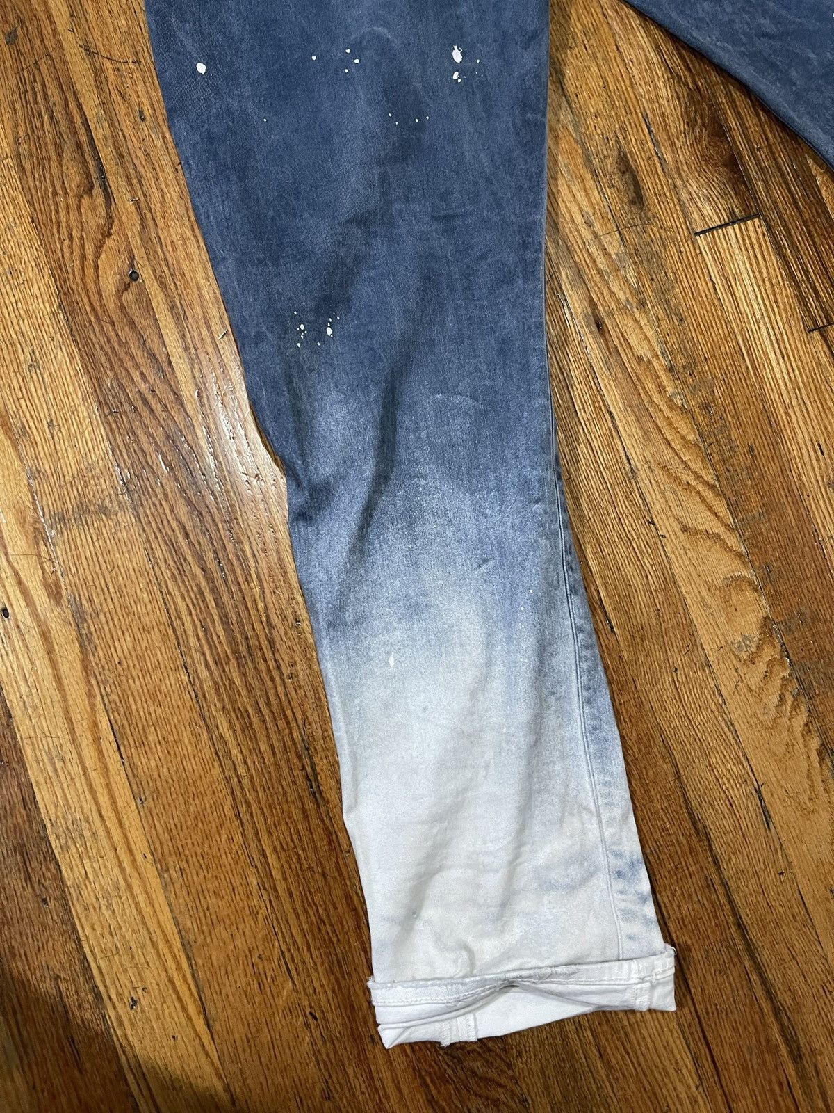 Purple Brand Purple Brand Denim Jeans Cobalt Paint Splatter Spray Size 40 Size US 40 / EU 56 - 15 Thumbnail