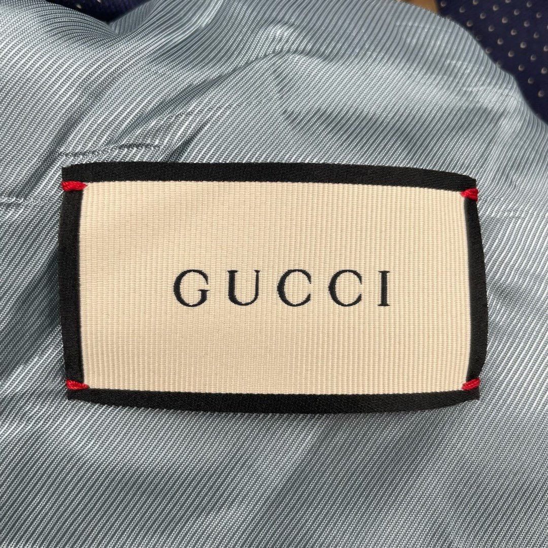 Gucci Gucci chest pocket embroidered logo lapel jacket Nextarrow- Size US S / EU 44-46 / 1 - 4 Thumbnail