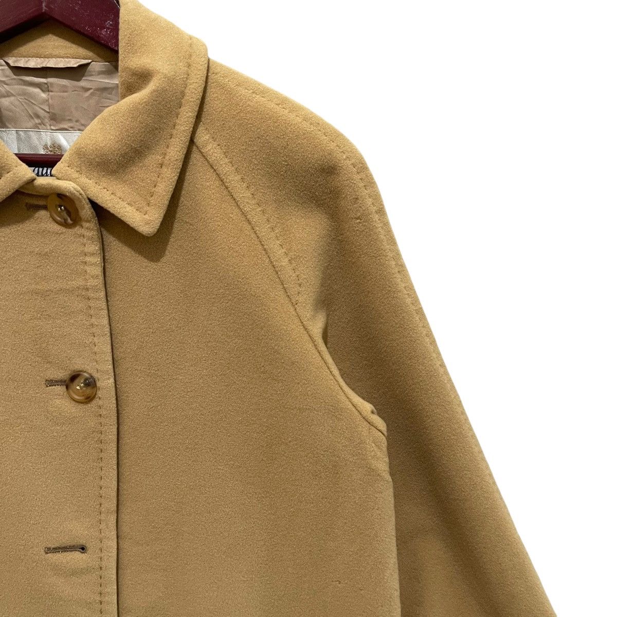 Aquascutum × Designer Vintage Aquascutum Made in Japan Wool Trench Coat Jacket Size M / US 6-8 / IT 42-44 - 3 Thumbnail