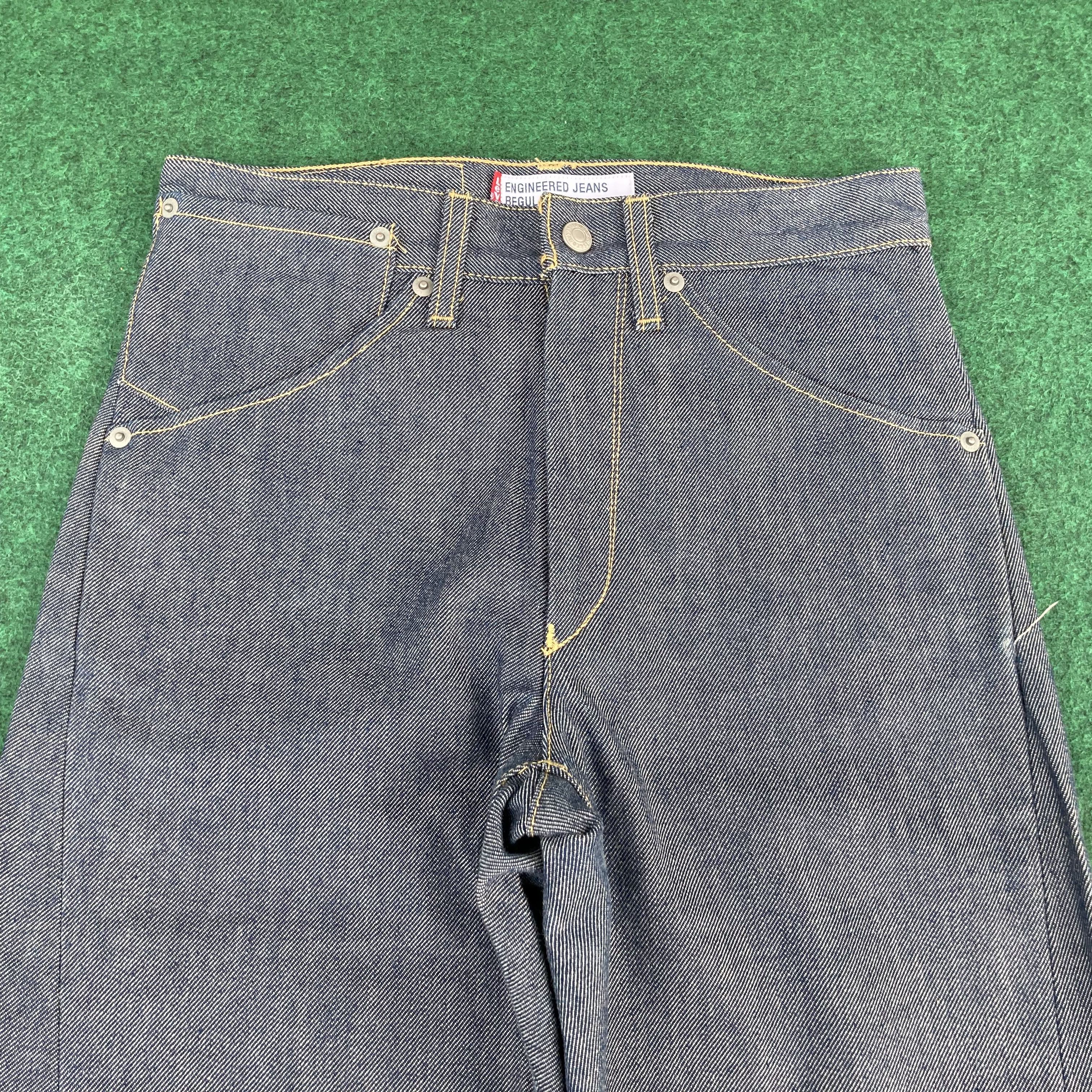 Japanese Brand × Levi's × Vintage Vtg Levis Engineered Kimura Denim Sz 27 Jeans Size US 27 - 3 Thumbnail
