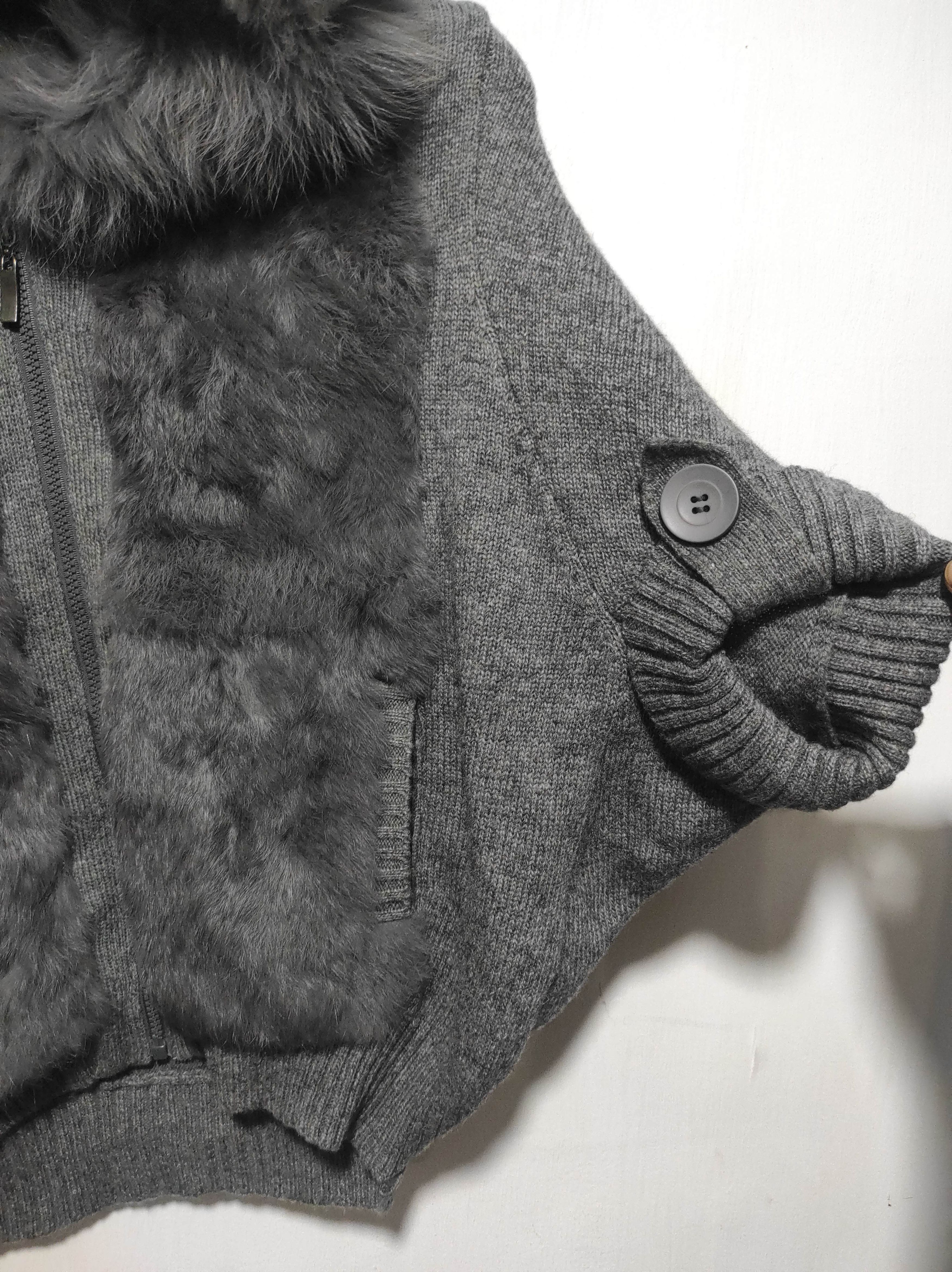 If Six Was Nine Ecafil Best Batwing Fox Fur Hoodie IfSixWasNine LGB style Size M / US 6-8 / IT 42-44 - 9 Thumbnail