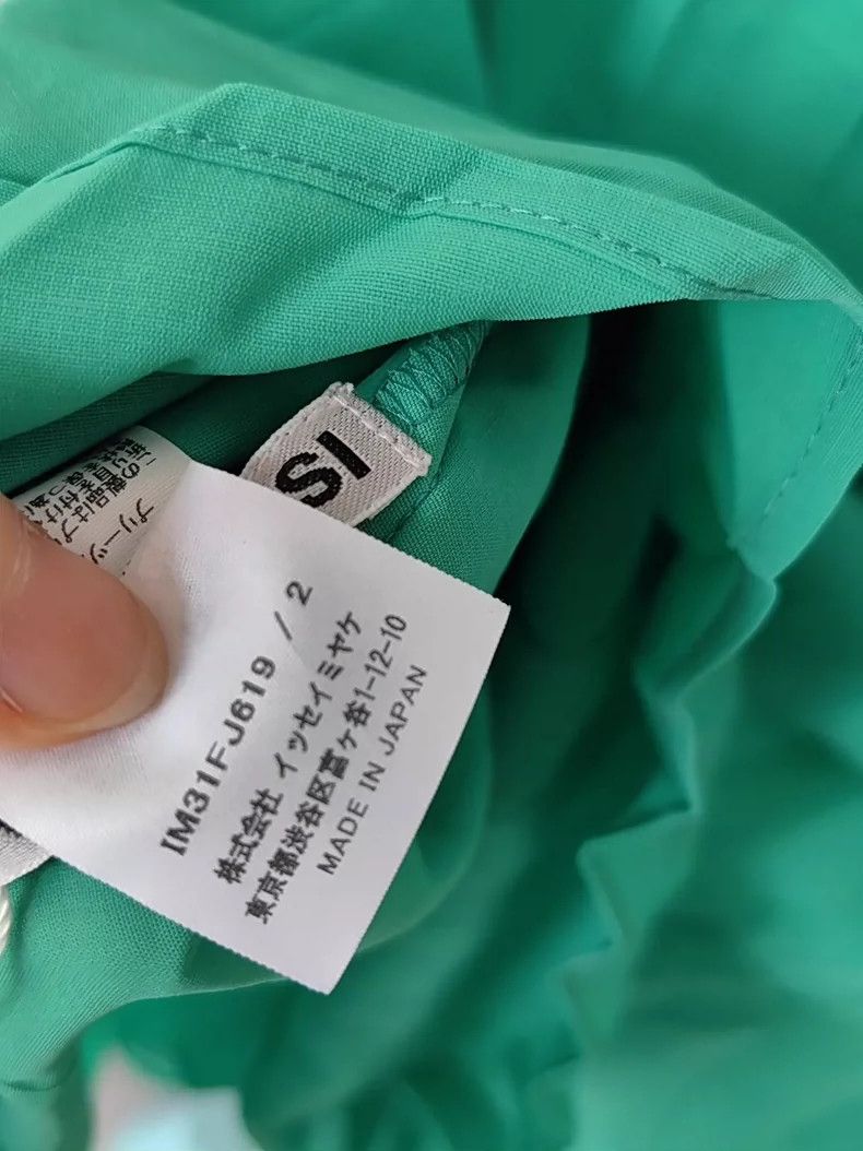 Issey Miyake Issey Miyake size:2 Green main line round-neck sleeveless Size S / US 4 / IT 40 - 7 Thumbnail