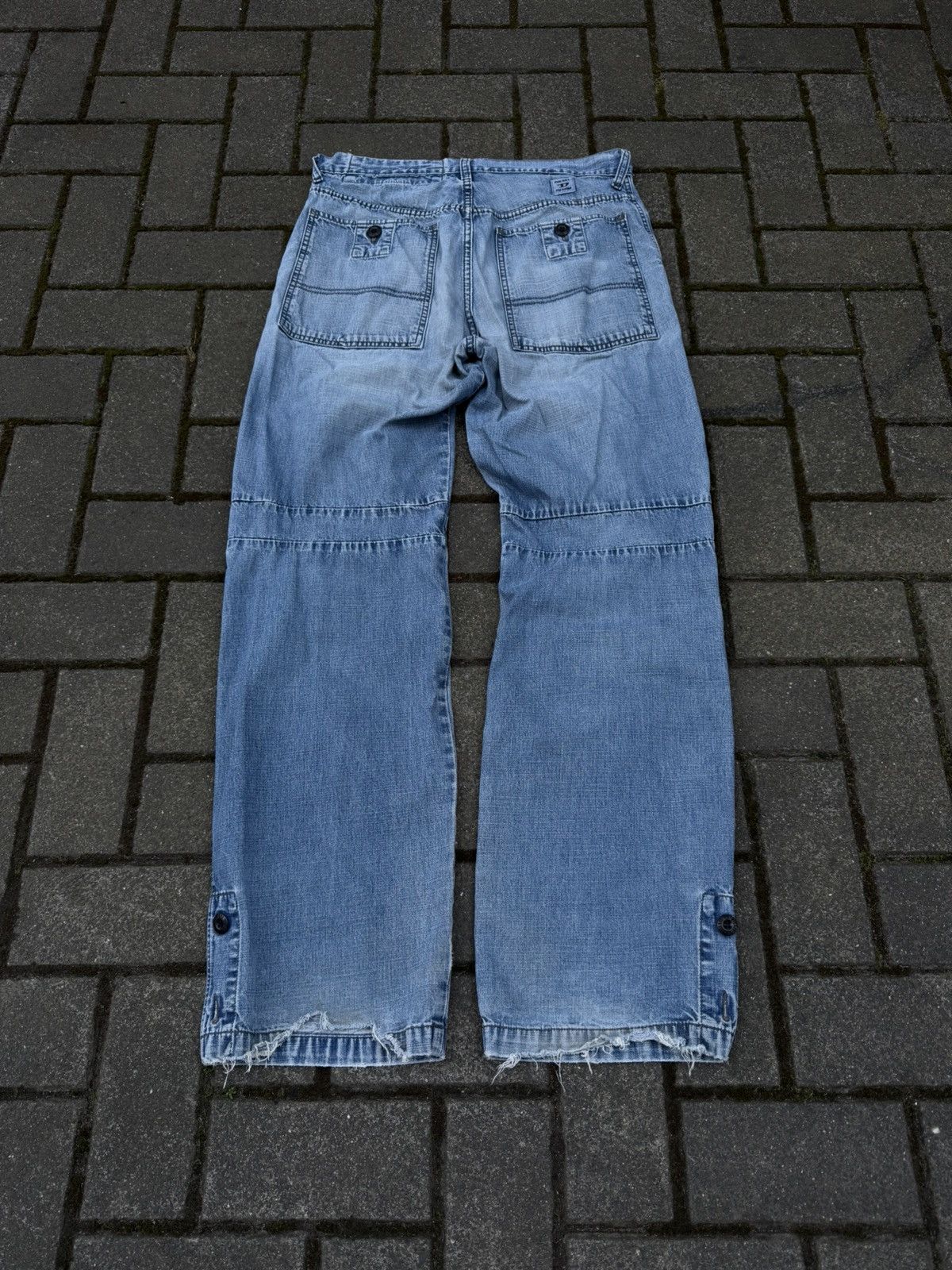Diesel Vintage Diesel 3D Jeans W31 Denim Pants Y2K Avant-garde Size US 31 - 3 Thumbnail