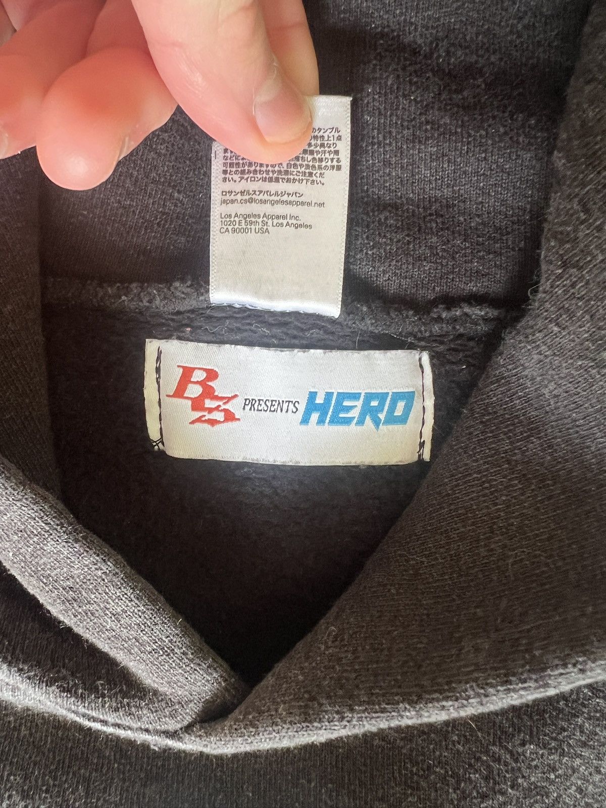 Bad Son BadSon Presents HERO Black Star Hoodie – XL Size US XL / EU 56 / 4 - 5 Thumbnail