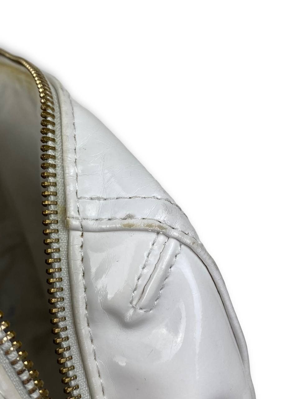Versace Vintage VERSACE Parfums White Handle Bag M519 Size ONE SIZE - 11 Thumbnail