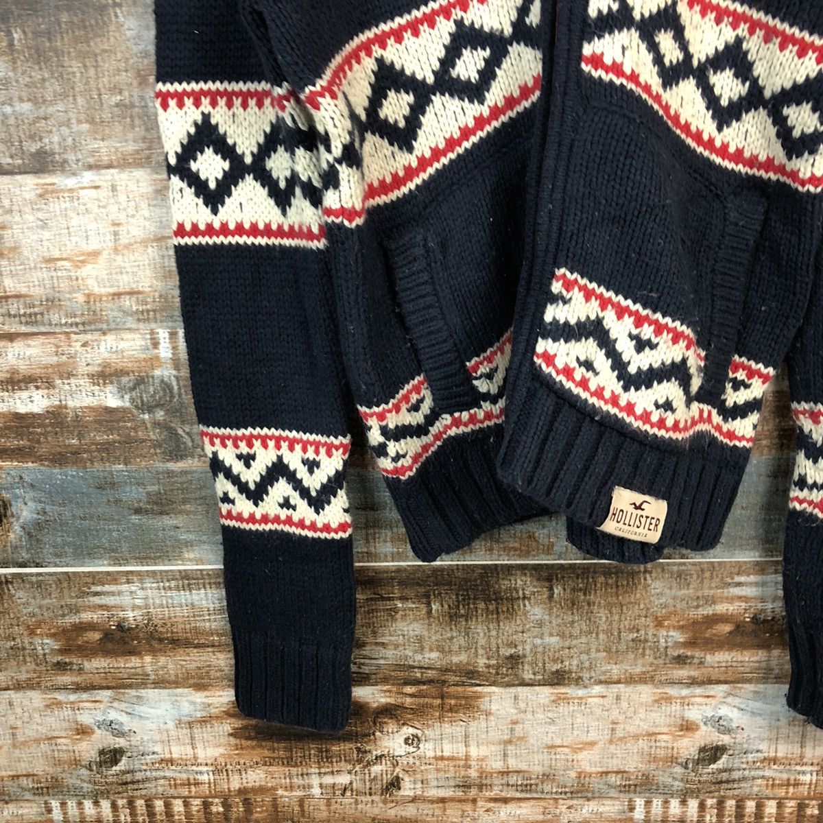 Hollister Hollister art Dark Blue Knitwear #A1709 Size US M / EU 48-50 / 2 - 7 Thumbnail