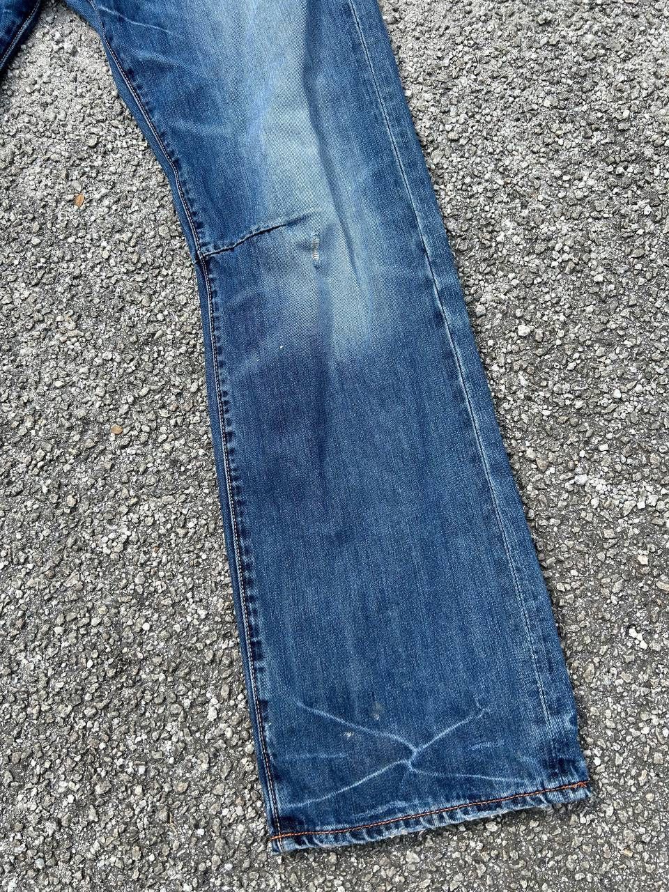 Christian Audigier × Ed Hardy × Vintage Ed hardy Embroidered Skull Denim Jeans Size US 34 / EU 50 - 9 Thumbnail