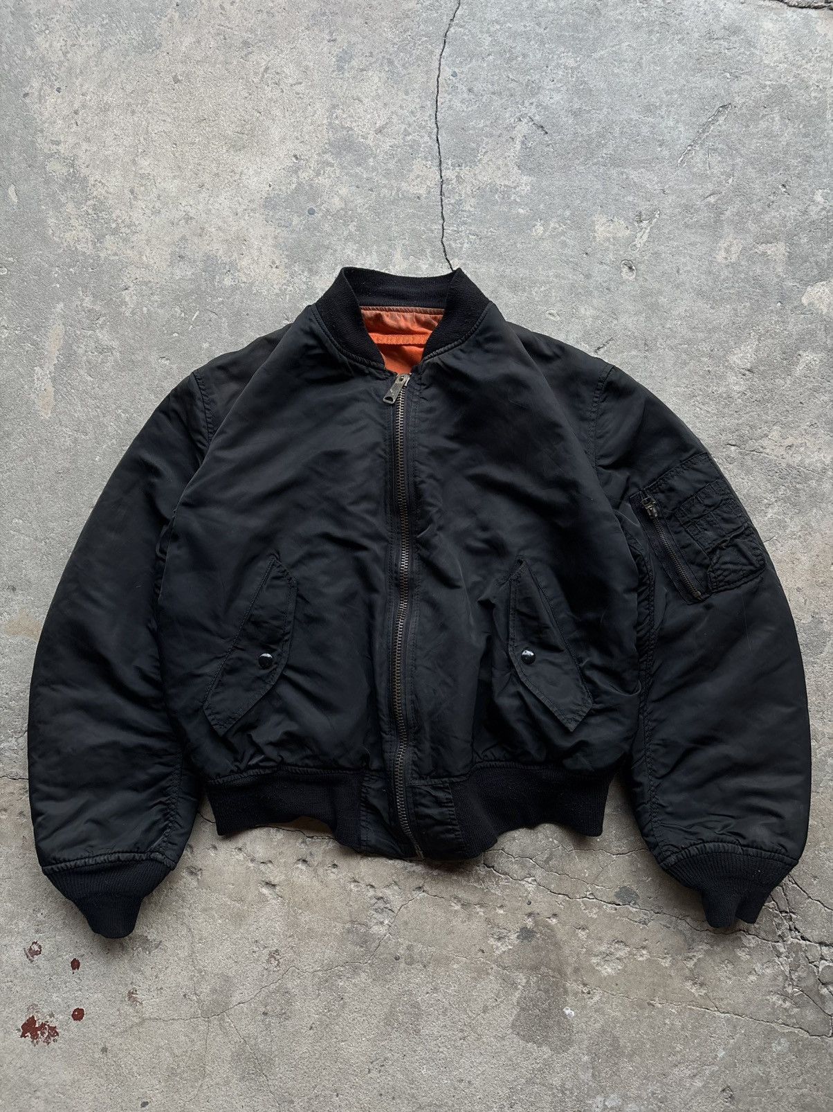 Alpha Industries Black!! Alpha Industries Ma-1 Bomber Flight Jacket Size L Size US L / EU 52-54 / 3 - 1 Thumbnail
