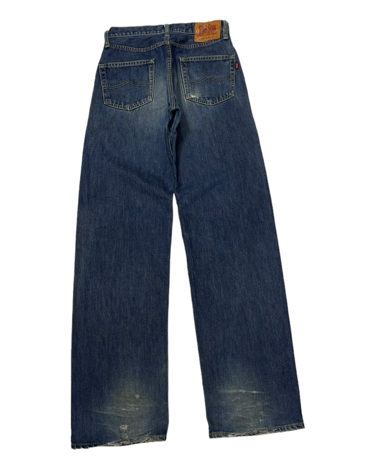 Hysteric Glamour BAGGY WIDE JEANS BOBSON EARTH CULTURE BAGGY JEANS Size US 29 - 4 Thumbnail