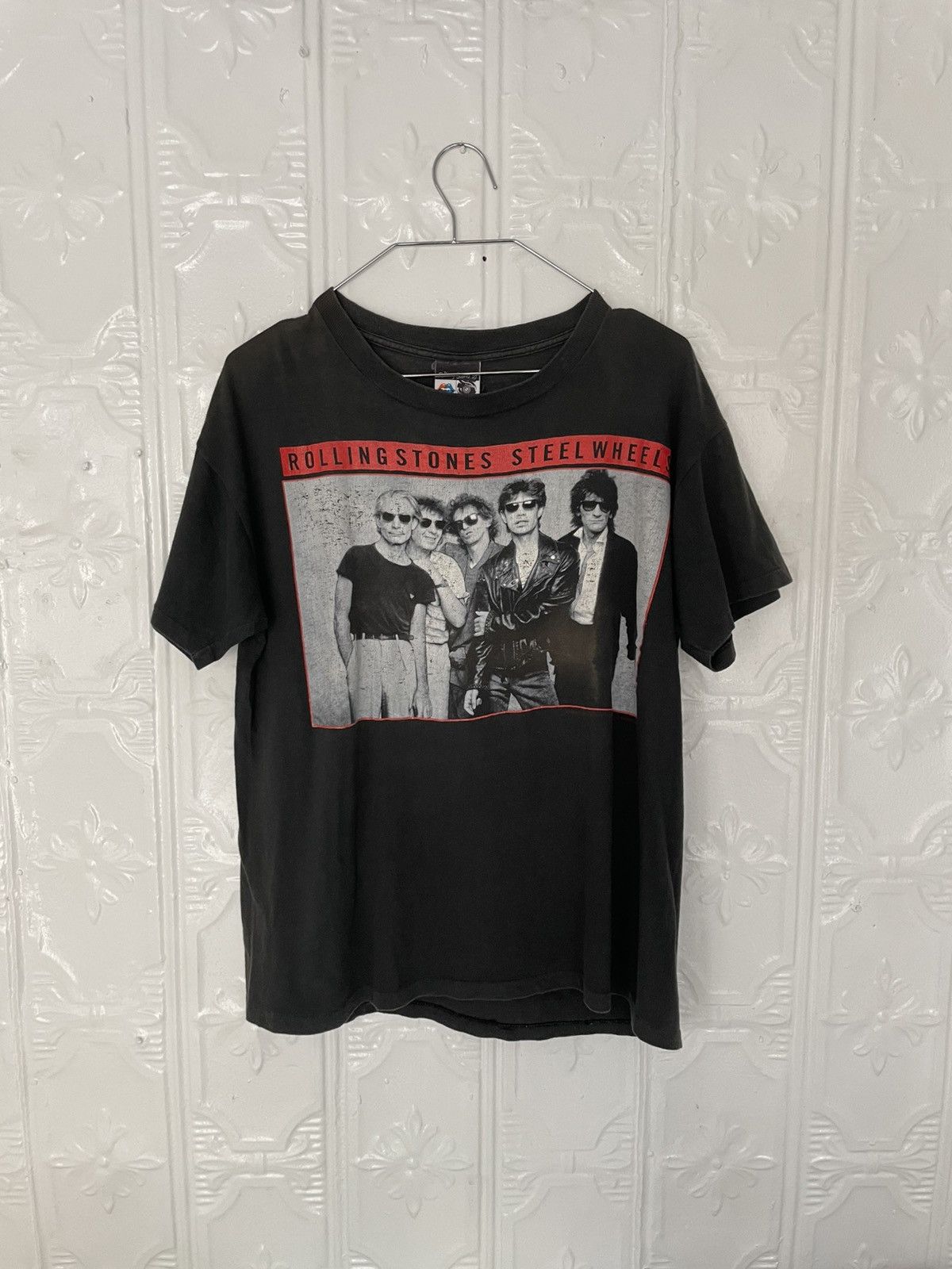 Vintage Rolling Stones 1990 Tokyo shirt Size US L / EU 52-54 / 3 - 1 Thumbnail