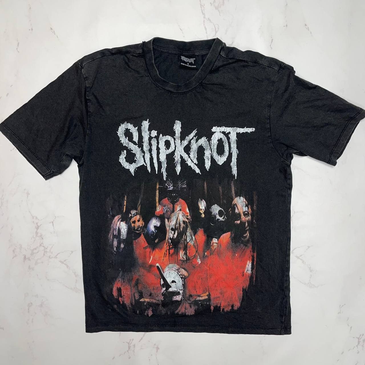 Slipknot Slipknot 1999 Self Titled Album T Shirt size S Band Tee Size US S / EU 44-46 / 1 - 1 Thumbnail