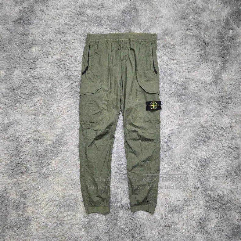 Stone Island Chino Work Pants Trousers Double Pockets Dark